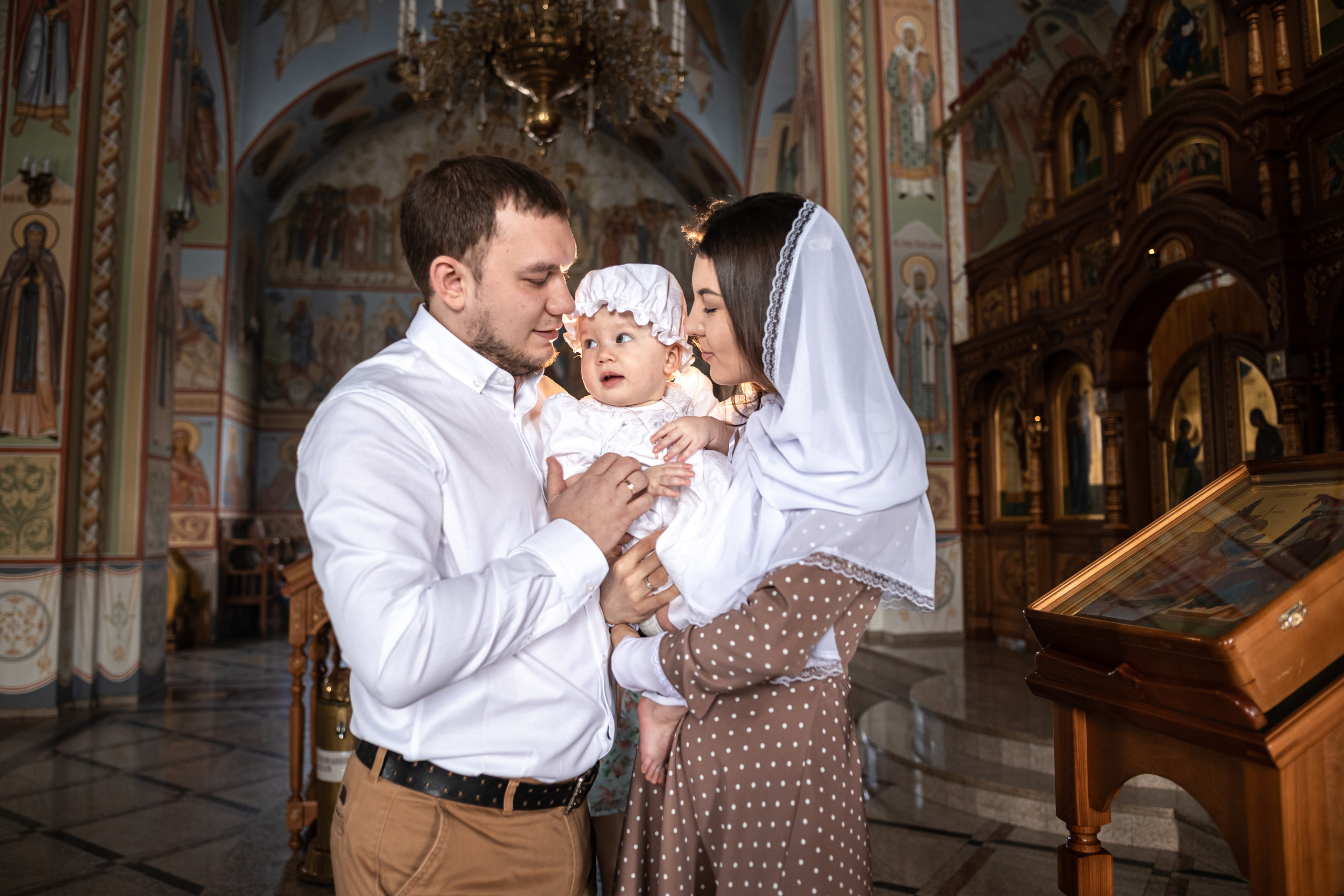 Таинство крещения Каролины. Фотограф на крещение и венчание в Самаре и Тольятти Елена Арди