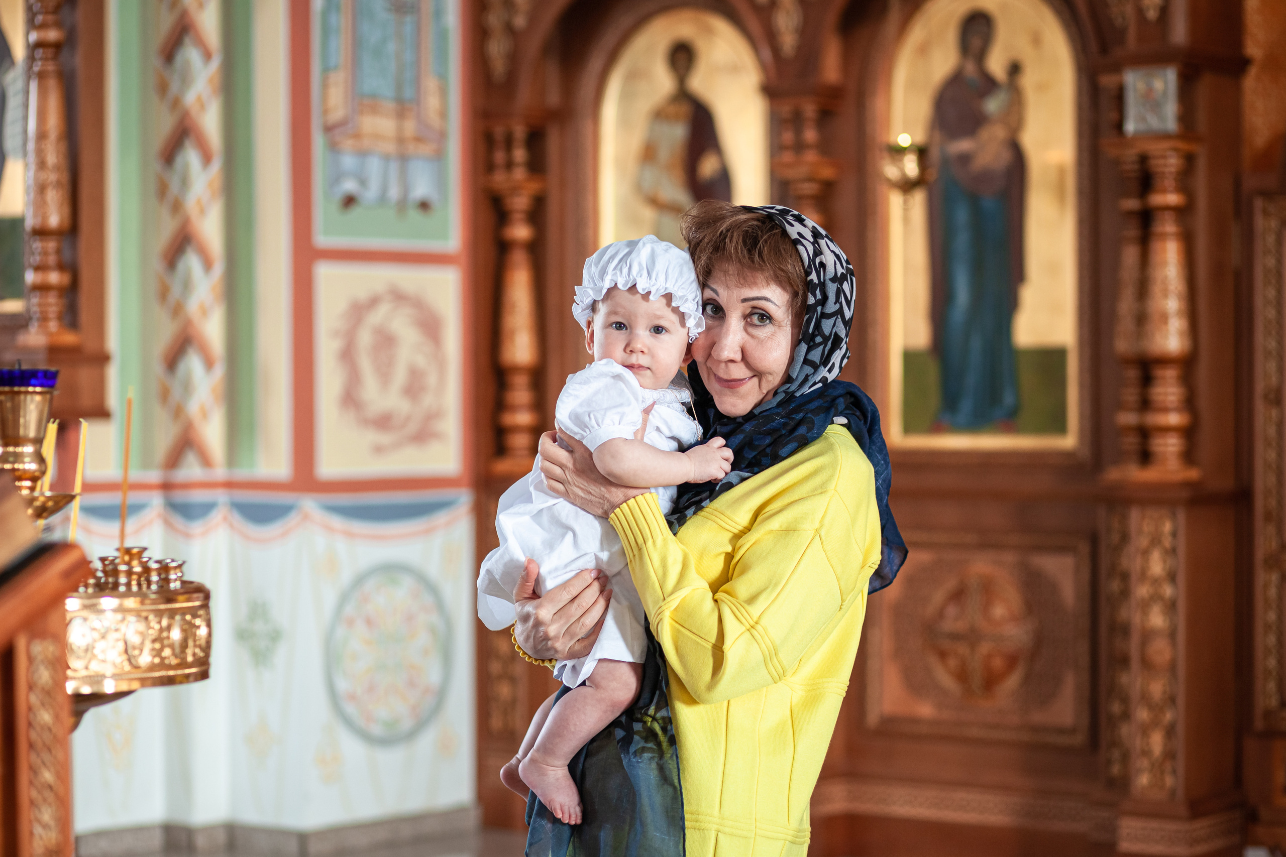 Таинство крещения Каролины. Фотограф на крещение и венчание в Самаре и Тольятти Елена Арди