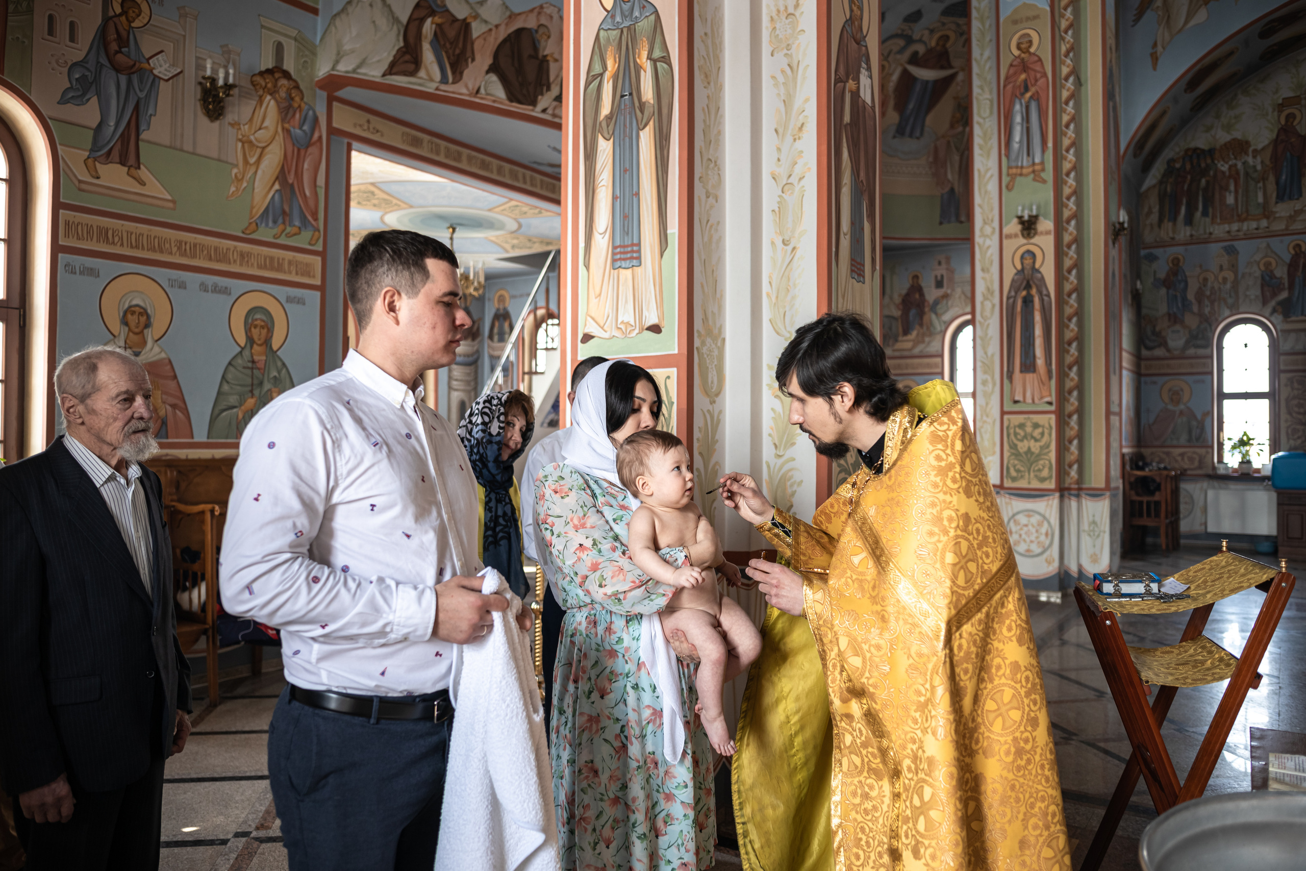 Таинство крещения Каролины. Фотограф на крещение и венчание в Самаре и Тольятти Елена Арди