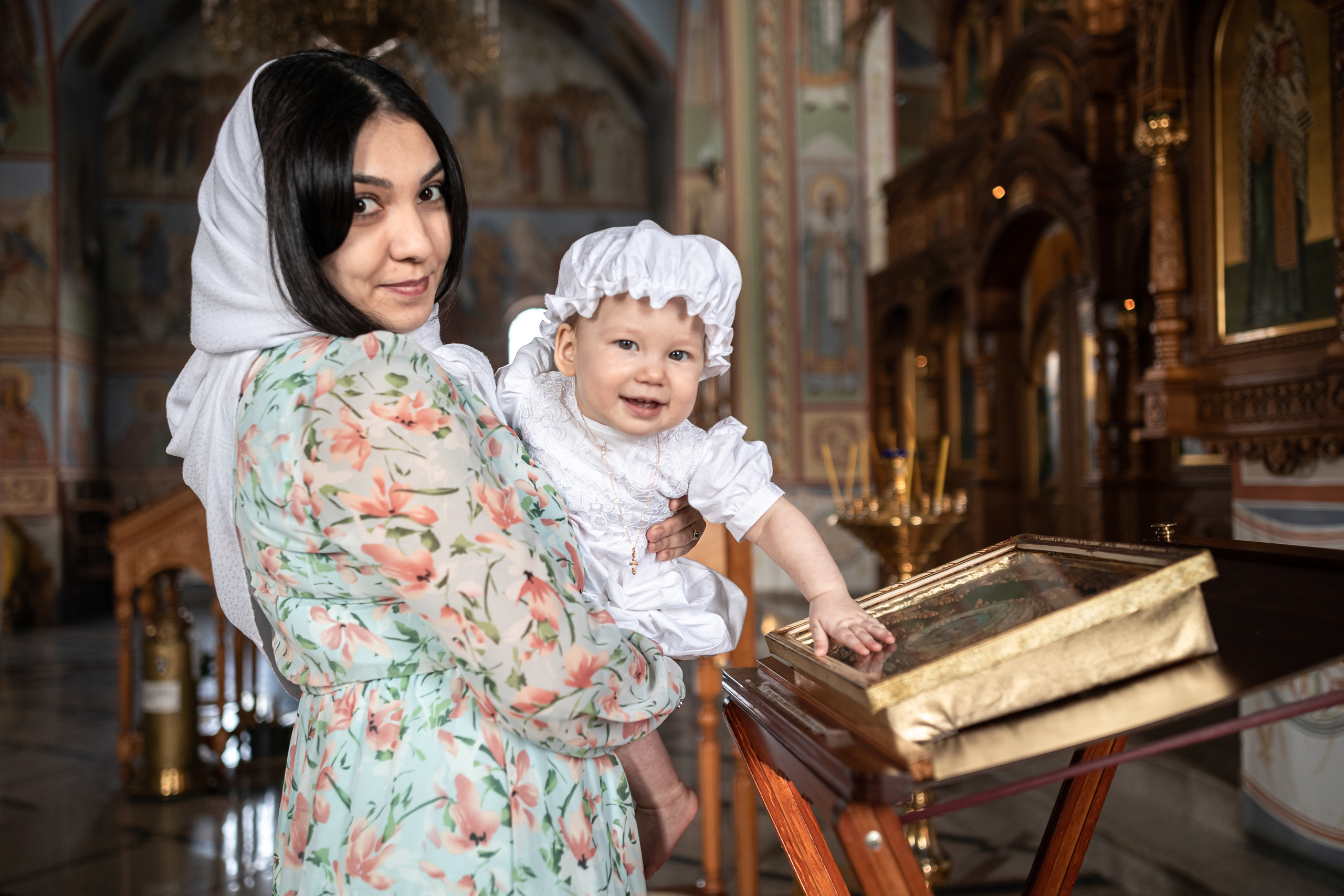 Таинство крещения Каролины. Фотограф на крещение и венчание в Самаре и Тольятти Елена Арди