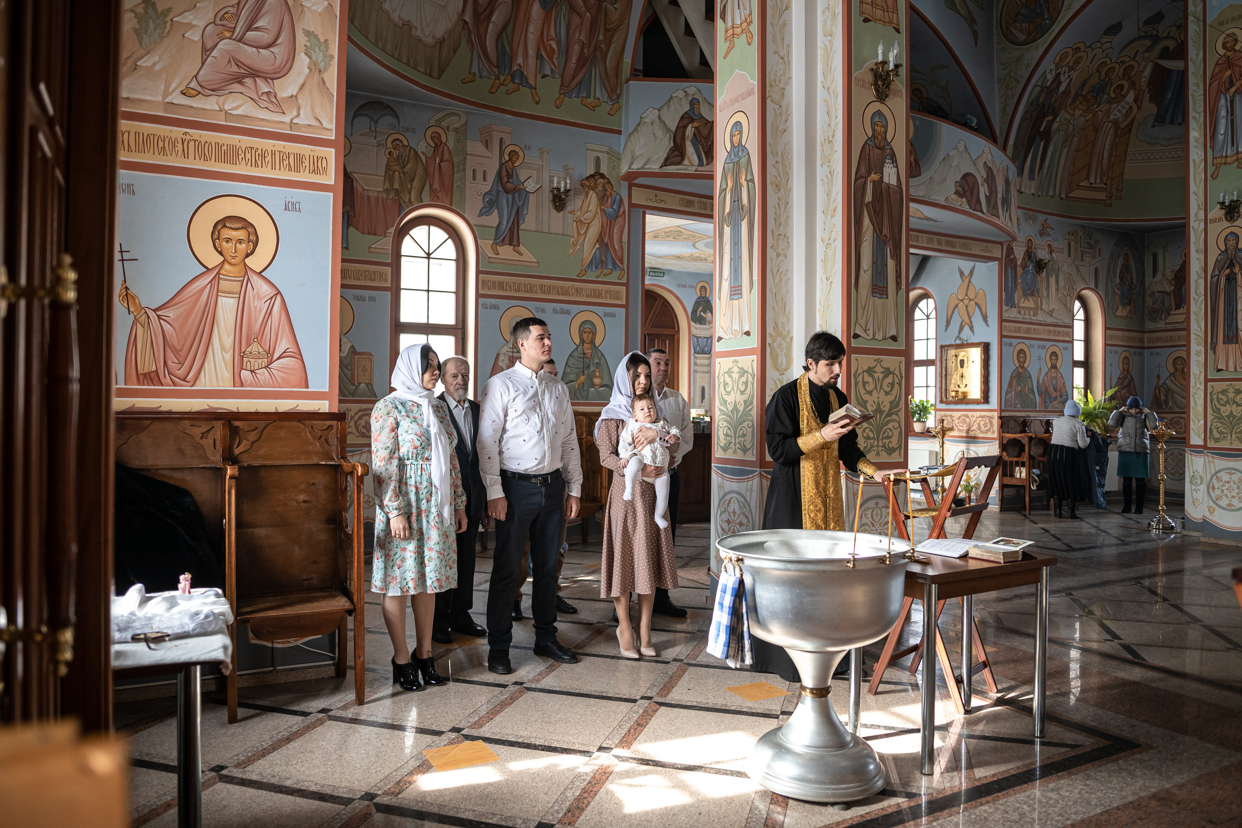 Таинство крещения Каролины. Фотограф на крещение и венчание в Самаре и Тольятти Елена Арди