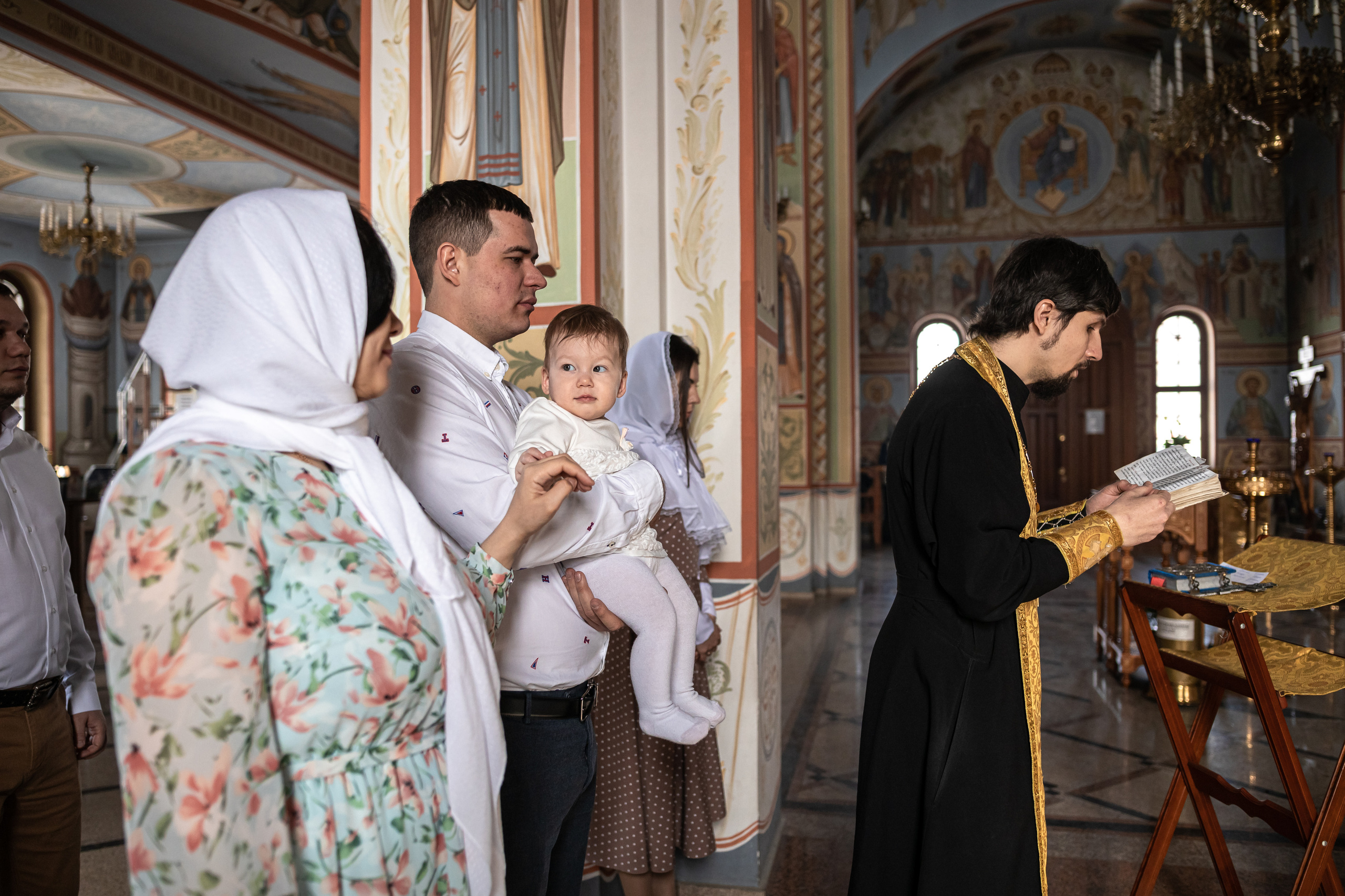 Таинство крещения Каролины. Фотограф на крещение и венчание в Самаре и Тольятти Елена Арди