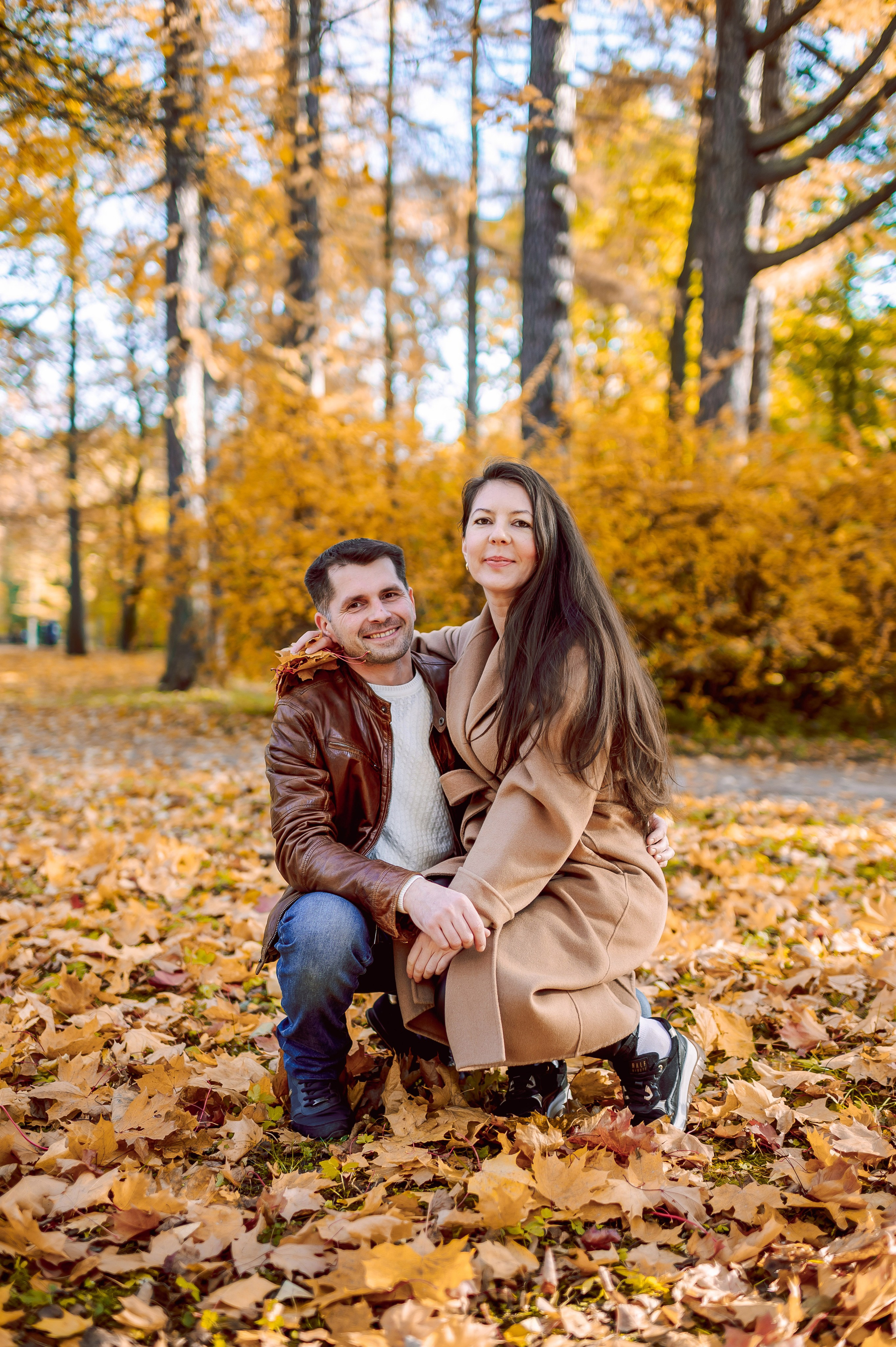 Осенняя семейная прогулка. Портретный, семейный и свадебный фотограф в Санкт-Петербурге и в Пушкине Ширяев Денис