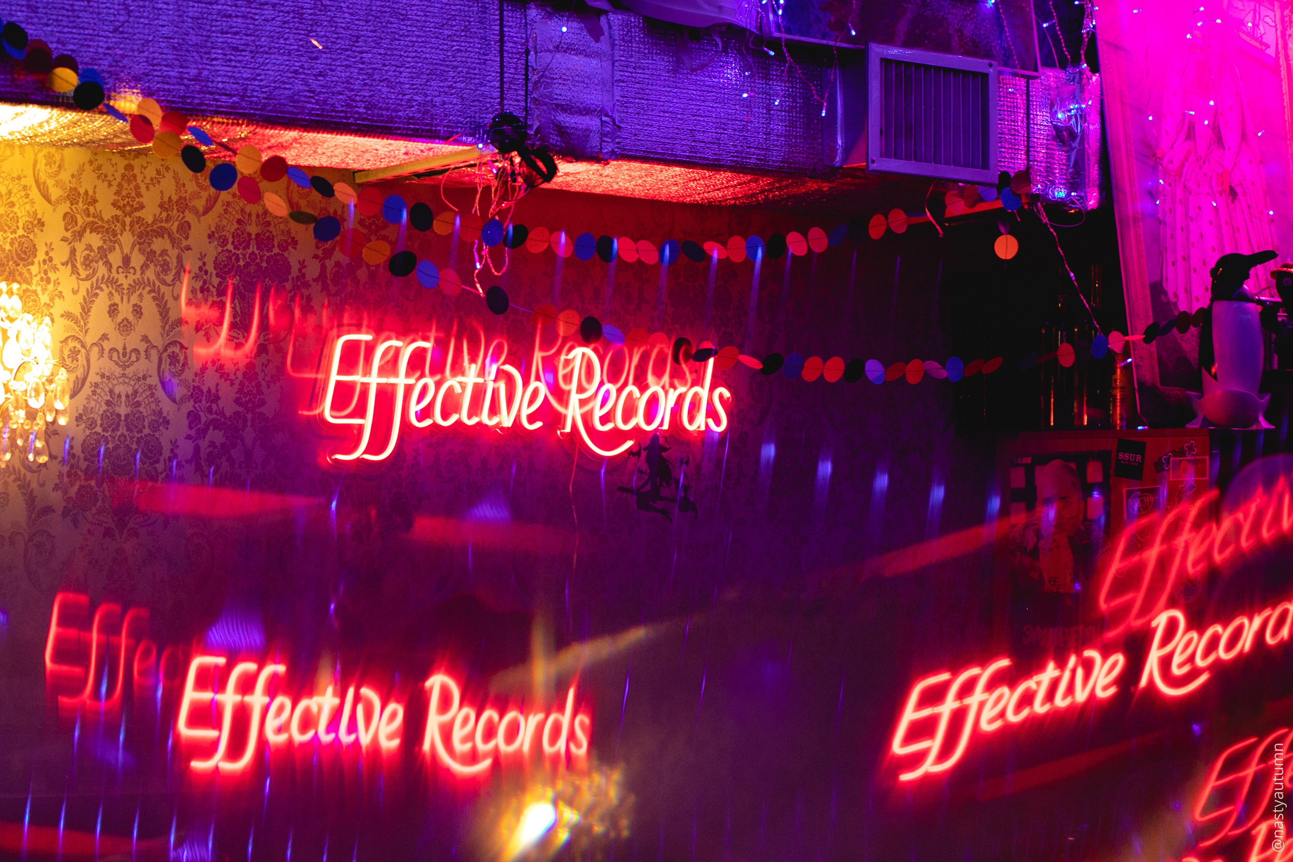 День Рождения Effective Records. Репортажный и концертный фотограф в Москве Анастасия Осень