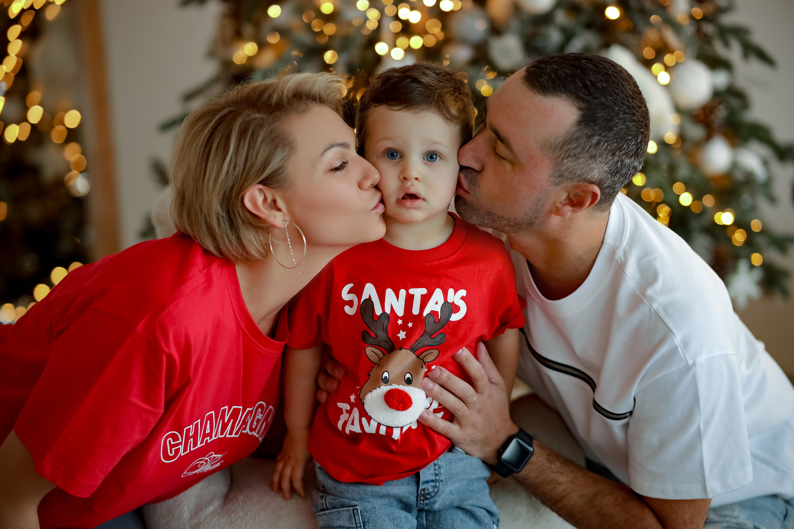 Яркий Новый год в семье Льва. Фотограф в Санкт-Петербурге Знаменская Ирина