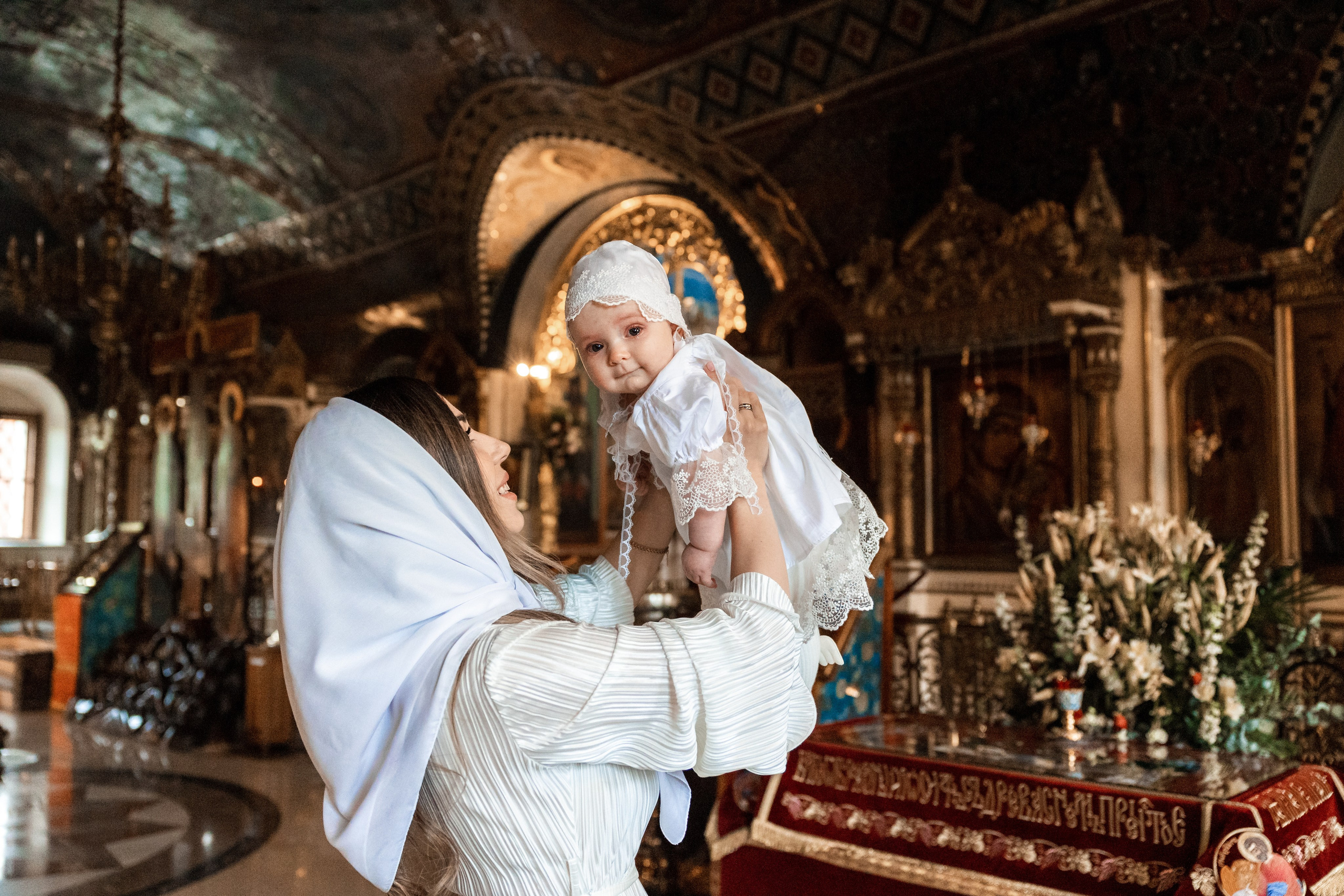 Крещение Адель. Фотограф Крещение, Выписка москва