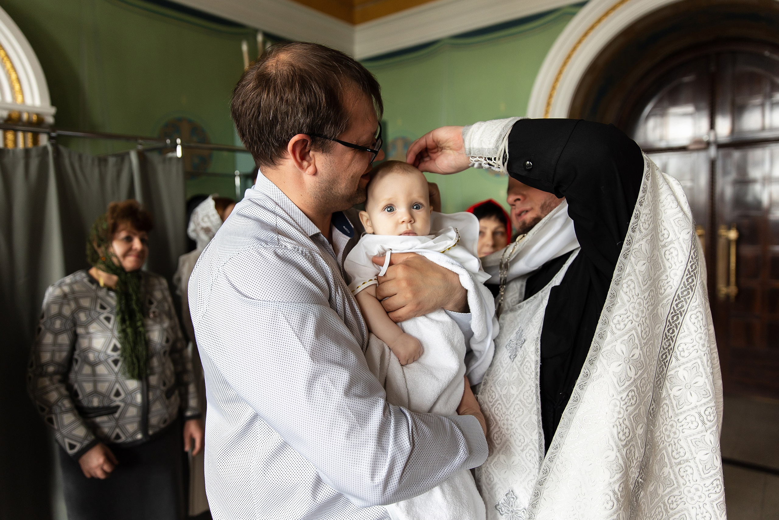 Крещение. Свадебный и семейный фотограф у Уфе Евгения Сазонова