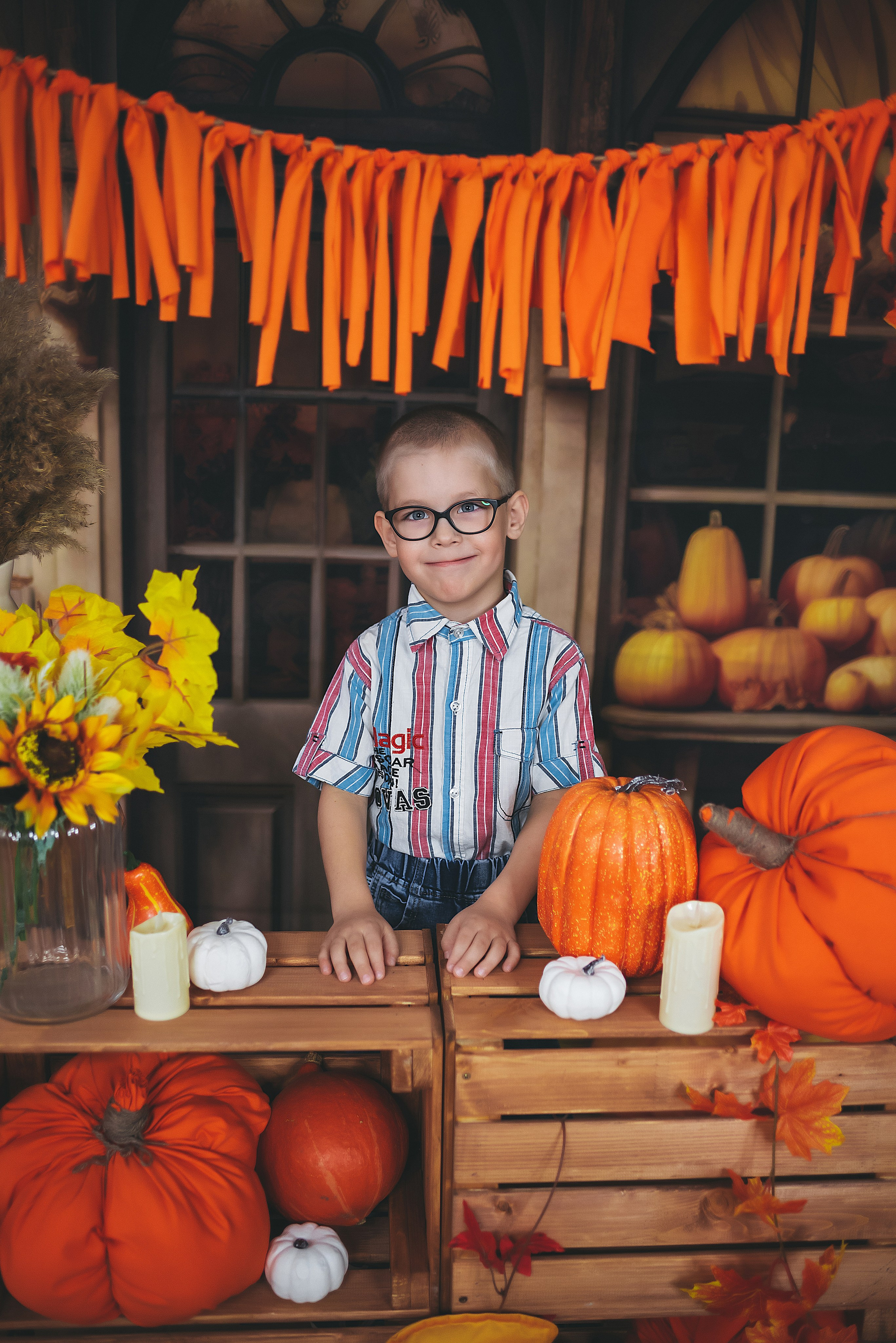 ПРОЕКТ осенний «Тыковки». Семейный и детский фотограф в Тейково
