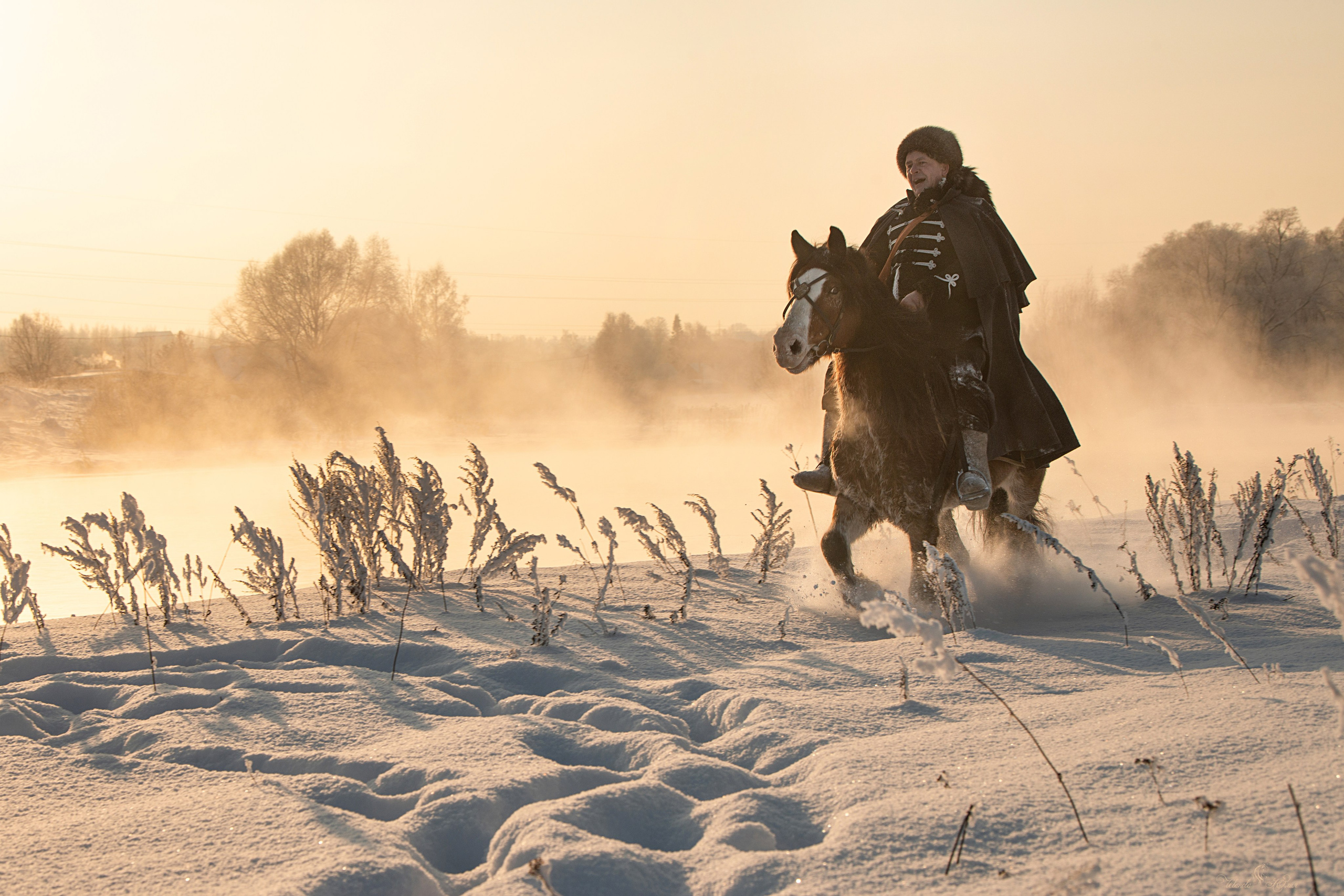 Псовая охота Аванпост. Конный фотограф в Саратове Юлия Иванова