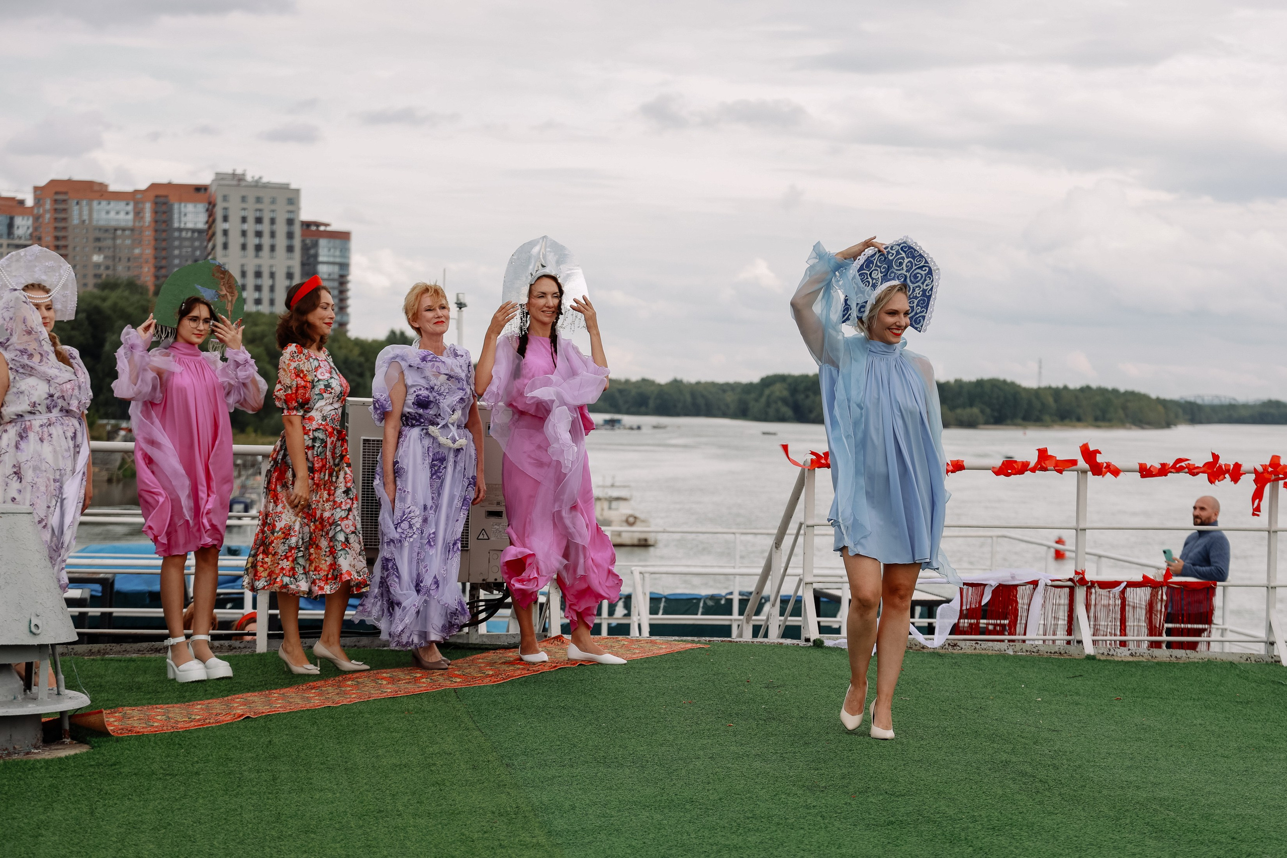 Модный показ «А-ля русс». Фотограф Юлия Мальцева