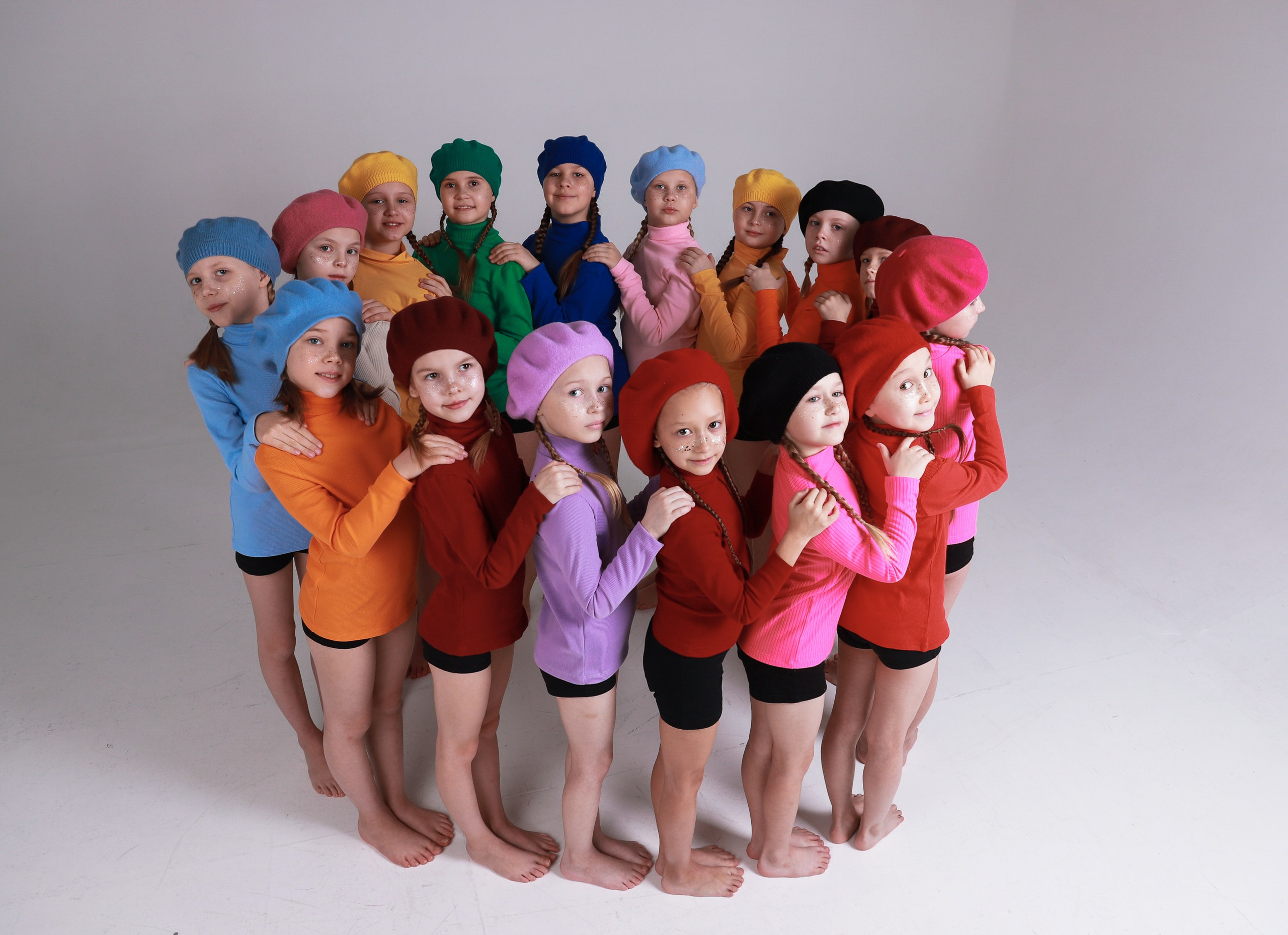 Сьемка на циклорамме. Фотограф Юлия Мальцева