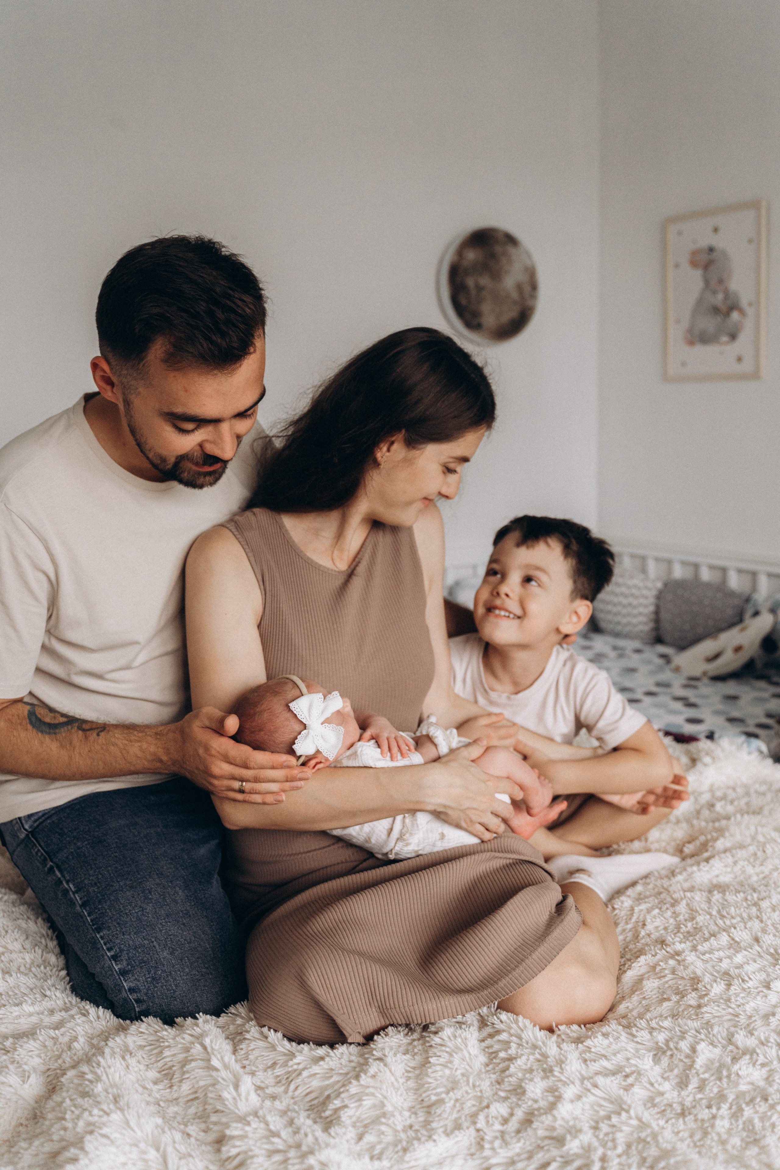 Вова, Катя, Гриша и Ася. Волик Мария