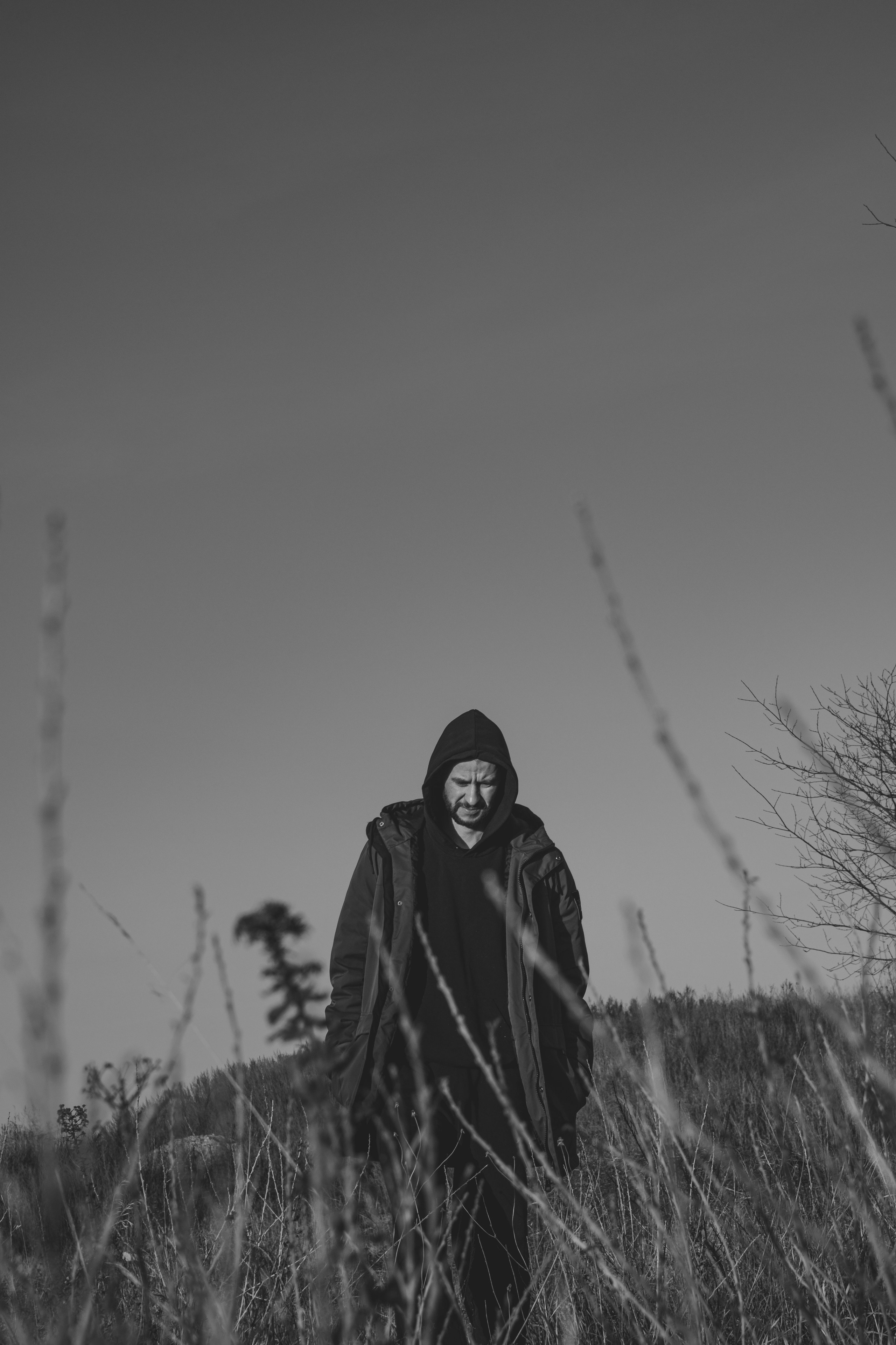 Мужская фотосессия фотосессия в поле в Самаре