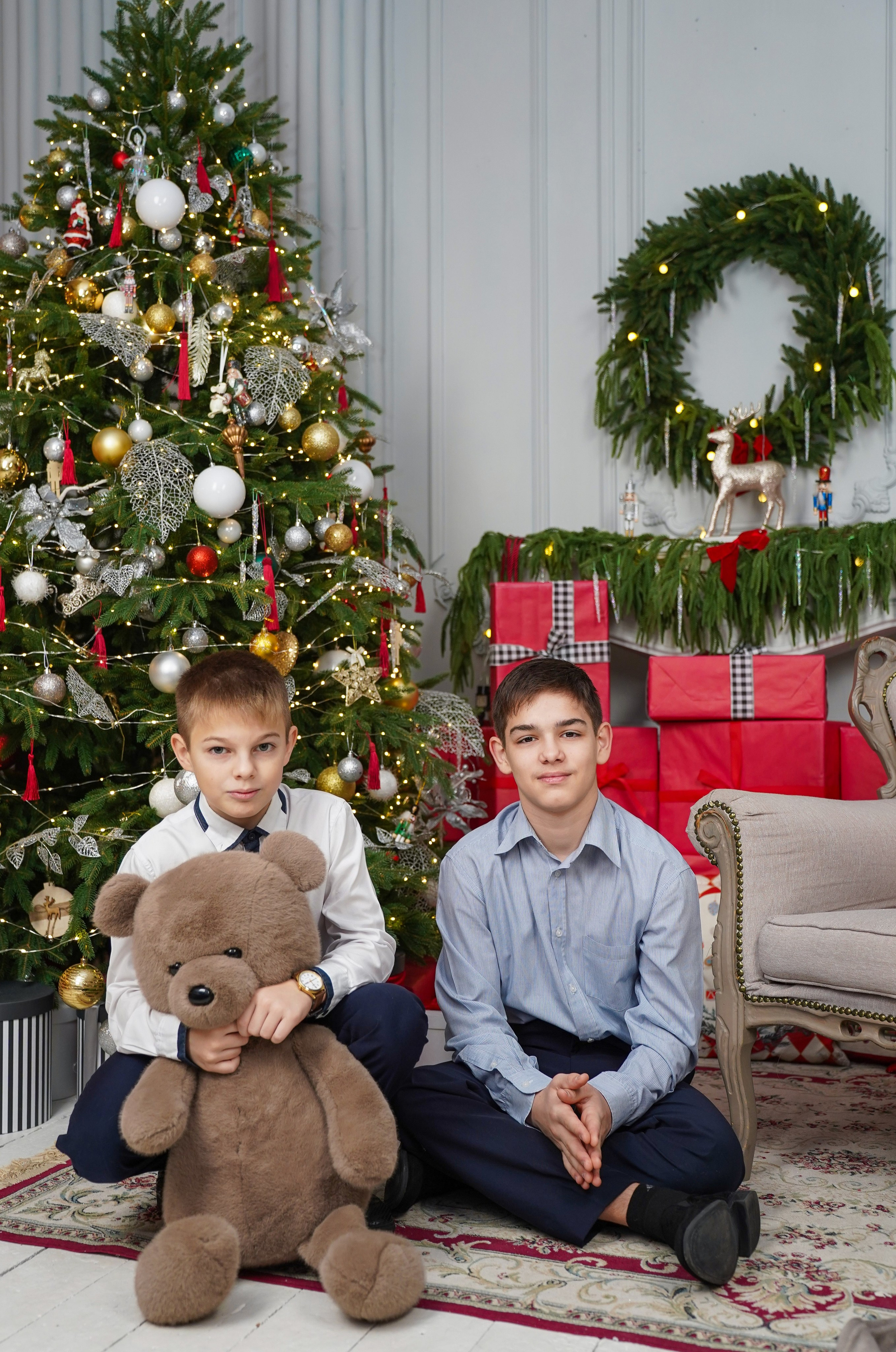 Новогодняя семейная фотосессия. Фотограф Новороссийск | Геленджик и ЮФО Эльвина Ясинская