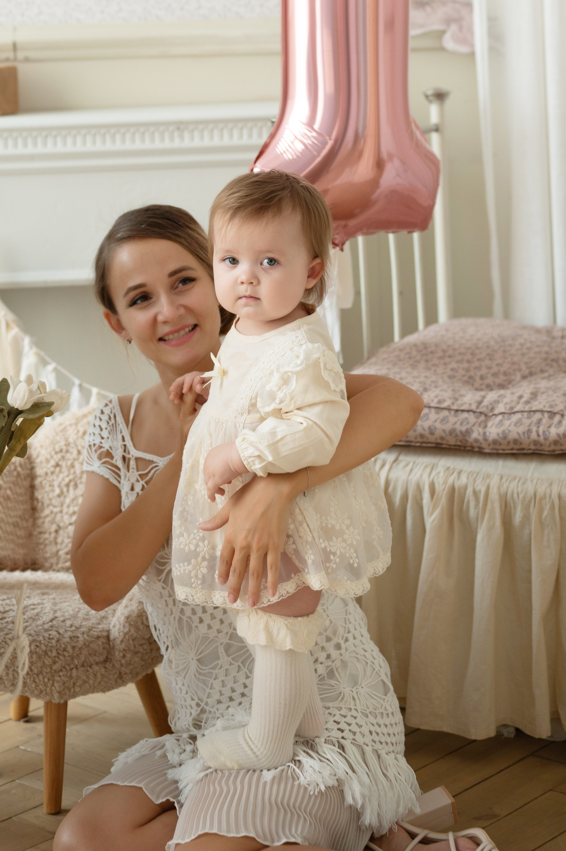 Годик Евы, фотостудия «Мечтатели». Фотограф новорожденных, семейный детский в Тюмени Татьяна Морозова