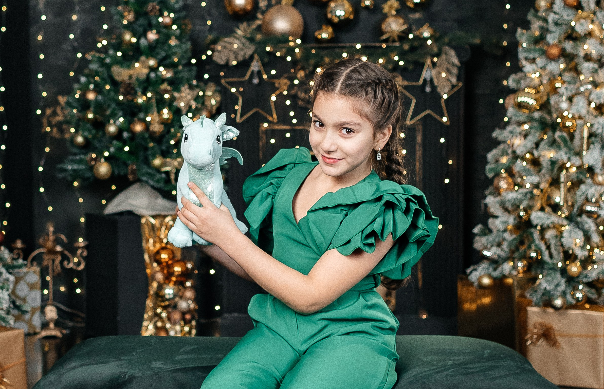 Новогодняя фотосессия в студии. Фотограф Татьяна Орлова