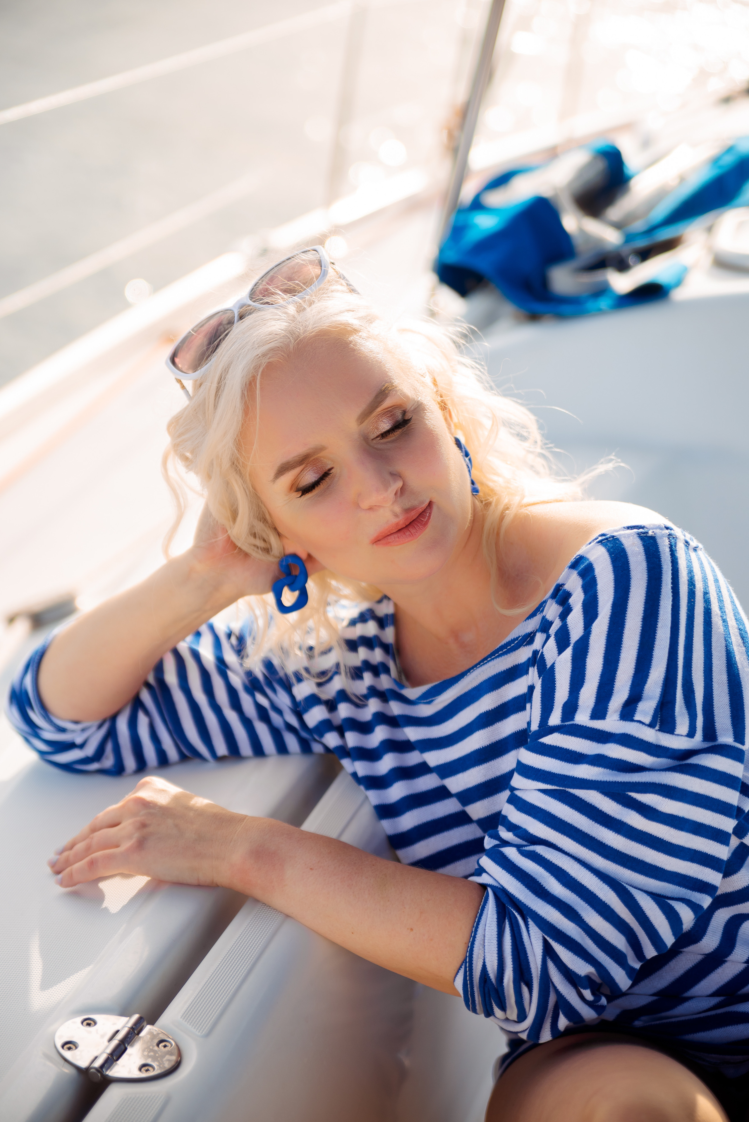 На яхте. Семейный и женский фотограф Лоо Краснодар Сочи Энем Татьяна Трибурт