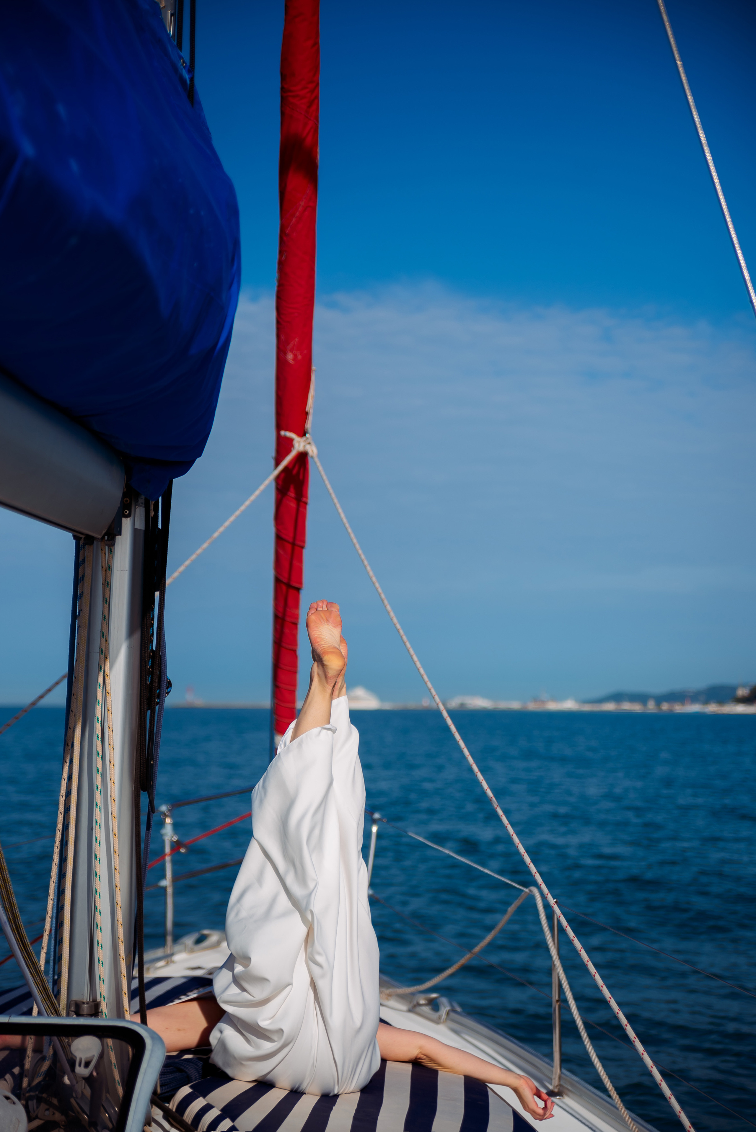 На яхте. Семейный и женский фотограф Лоо Краснодар Сочи Энем Татьяна Трибурт