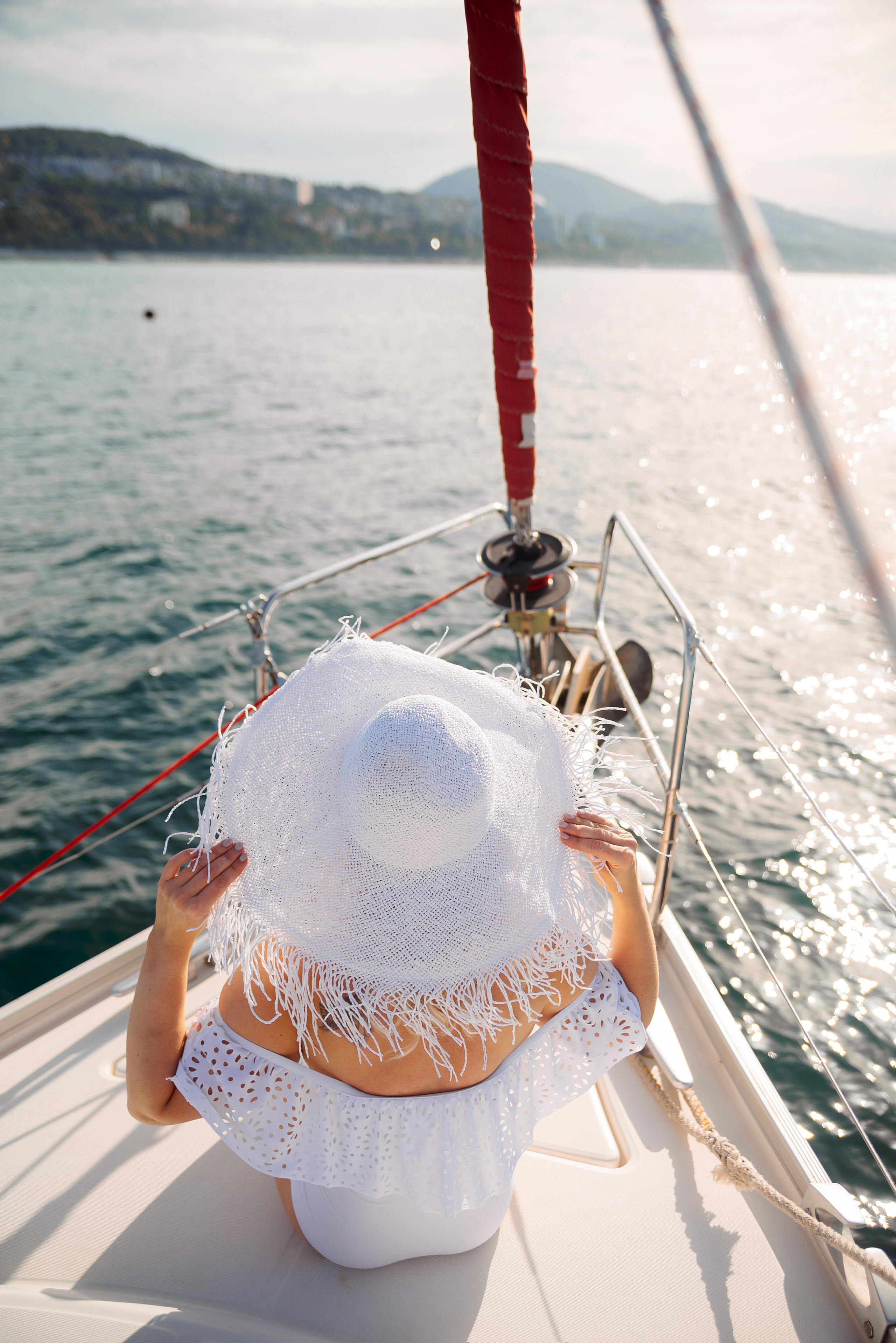На яхте. Семейный и женский фотограф Лоо Краснодар Сочи Энем Татьяна Трибурт