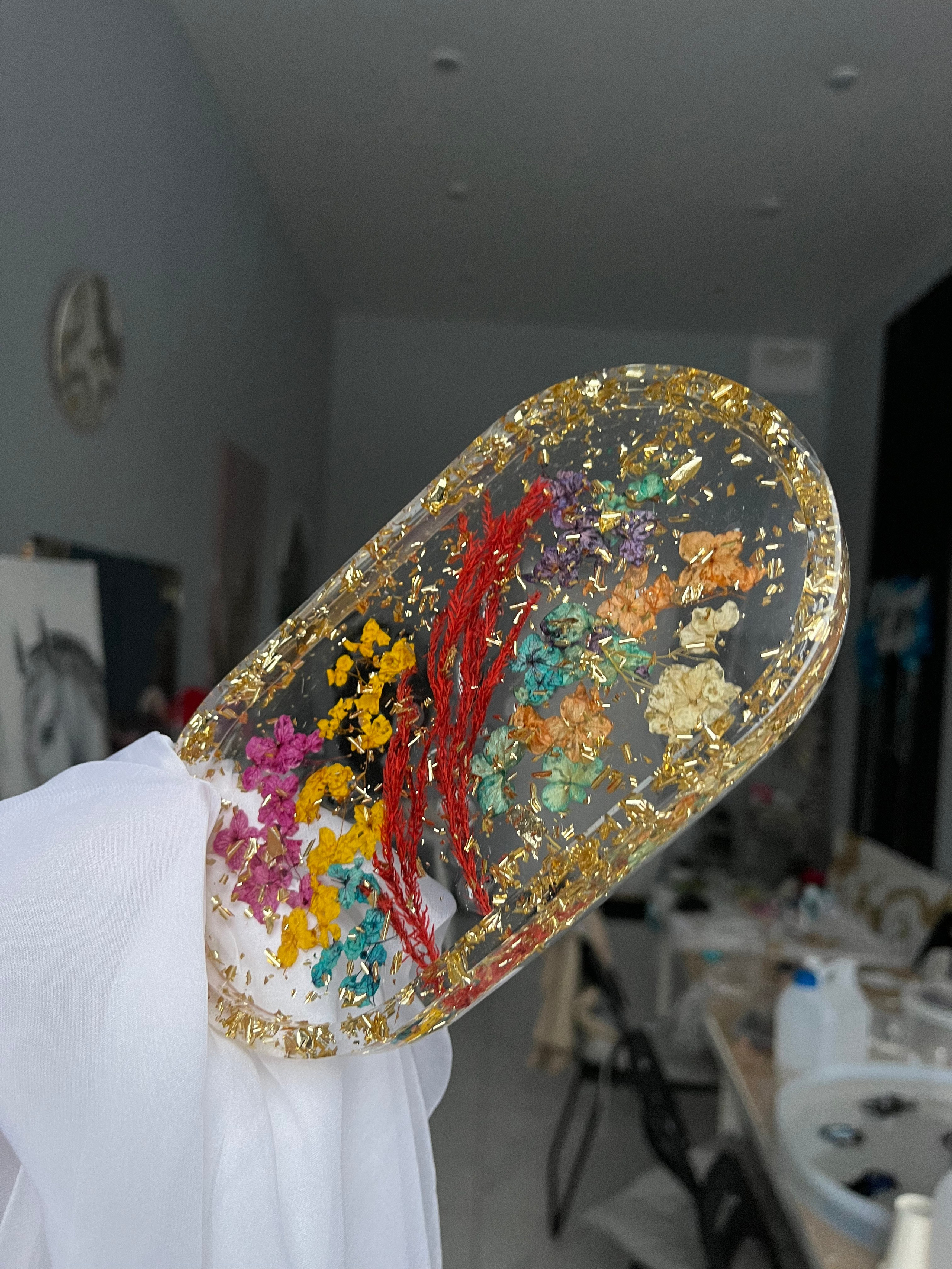 Мастер-класс. Эпоксидная смола. Художник-преподаватель Диляра Хабибуллина