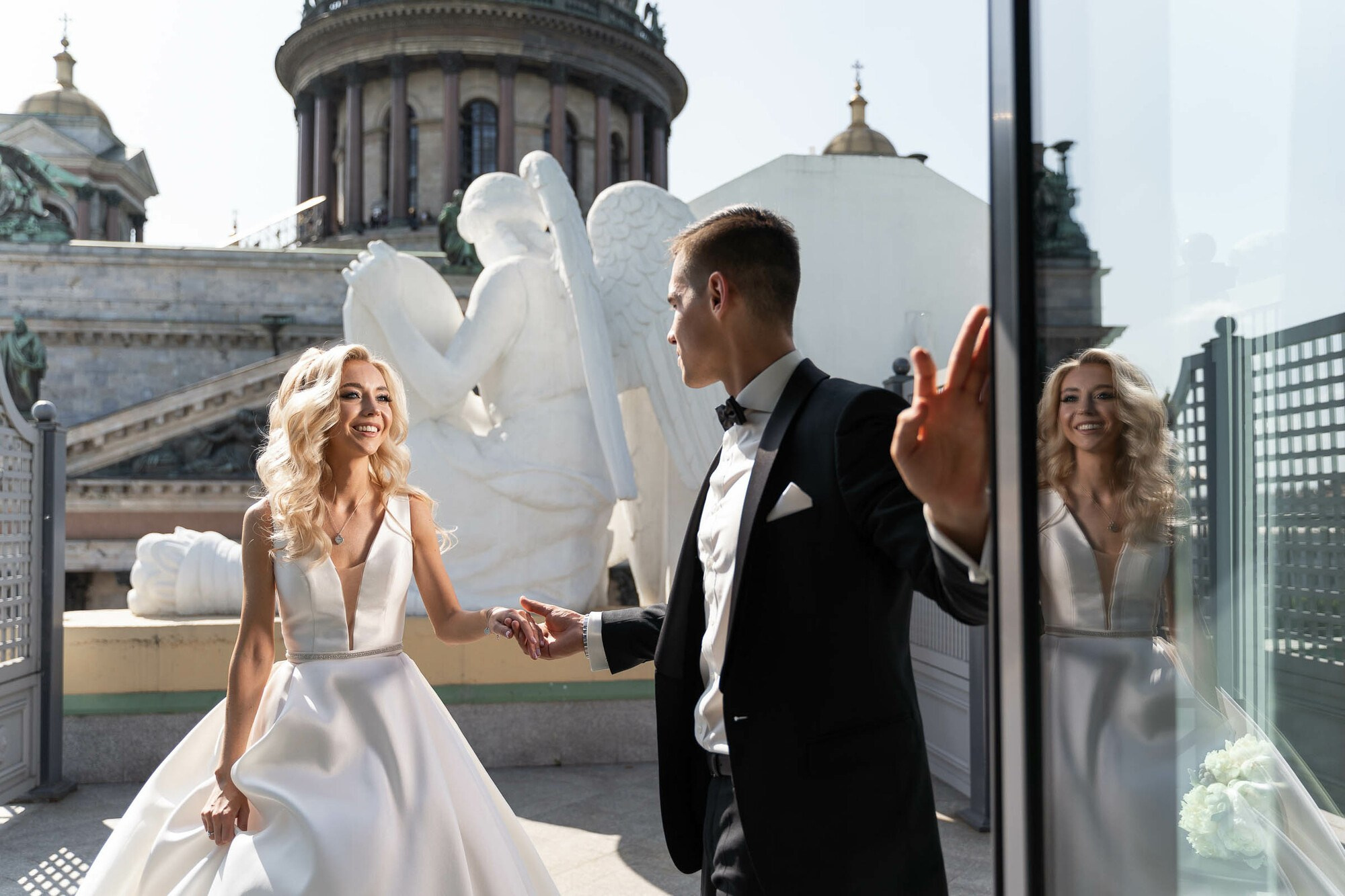 Свадьба в Four Seasons и Royal Beach. Свадебный фотограф в Санкт-Петербурге и Москве Андрей Нестеров