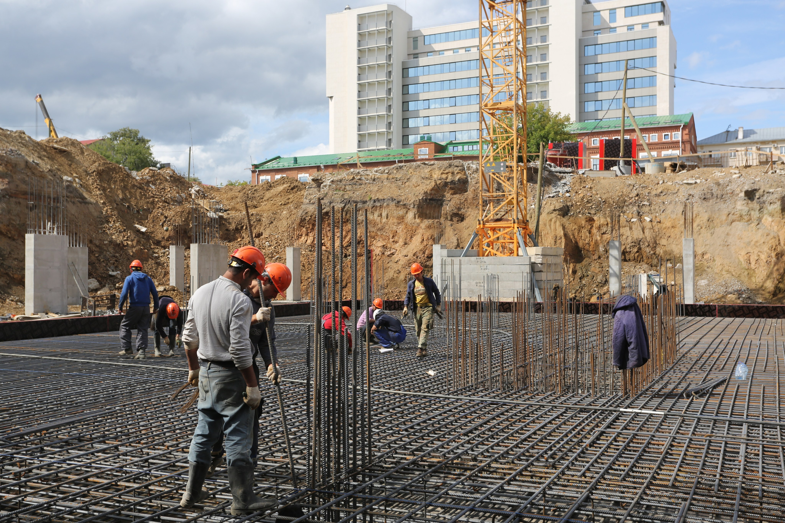 Строительство. Фотограф Алексей Зарецкий