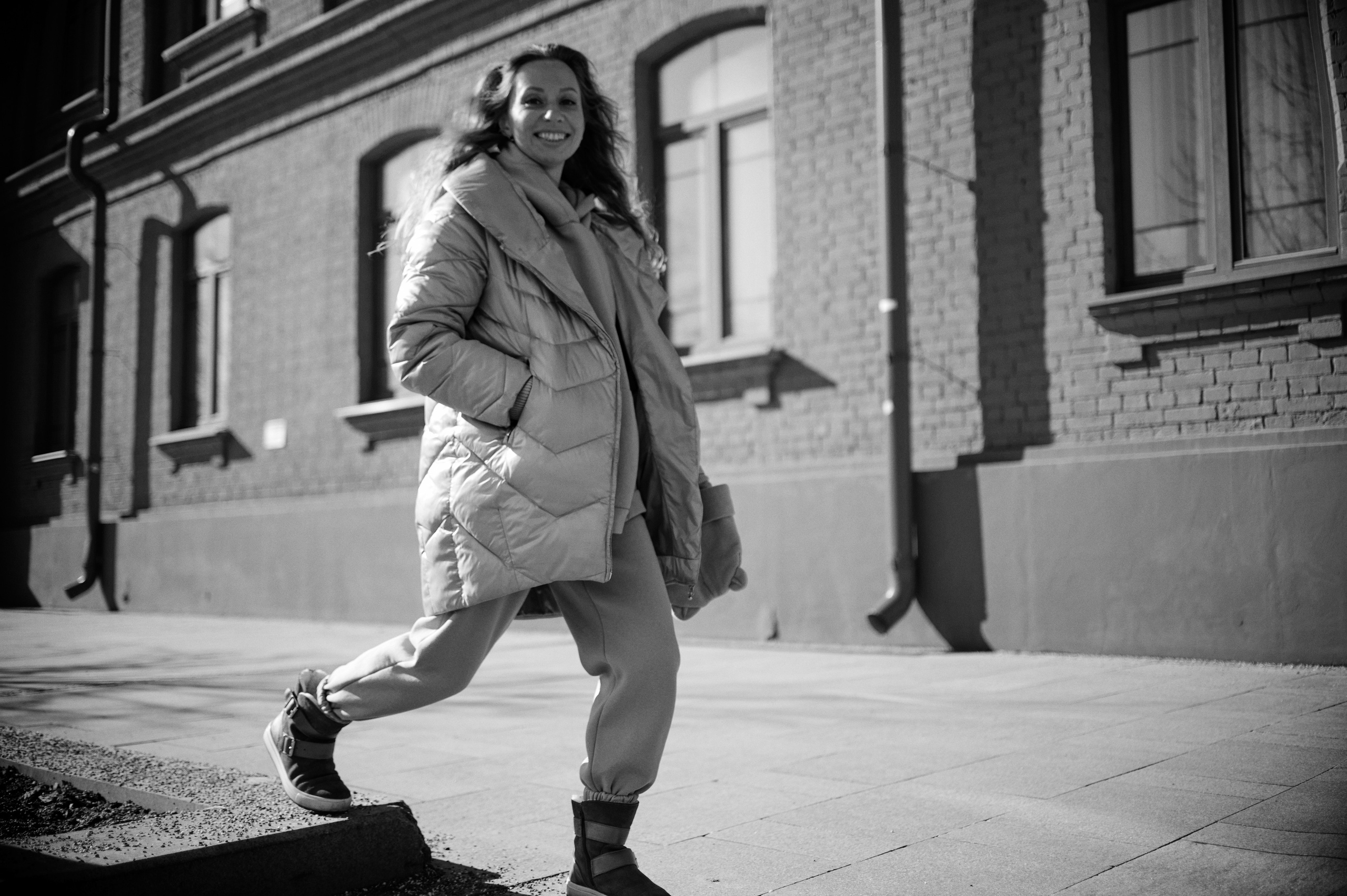 Чёрно-белый стрит для Натальи. Фотограф в Москве Михаил Елизарьев