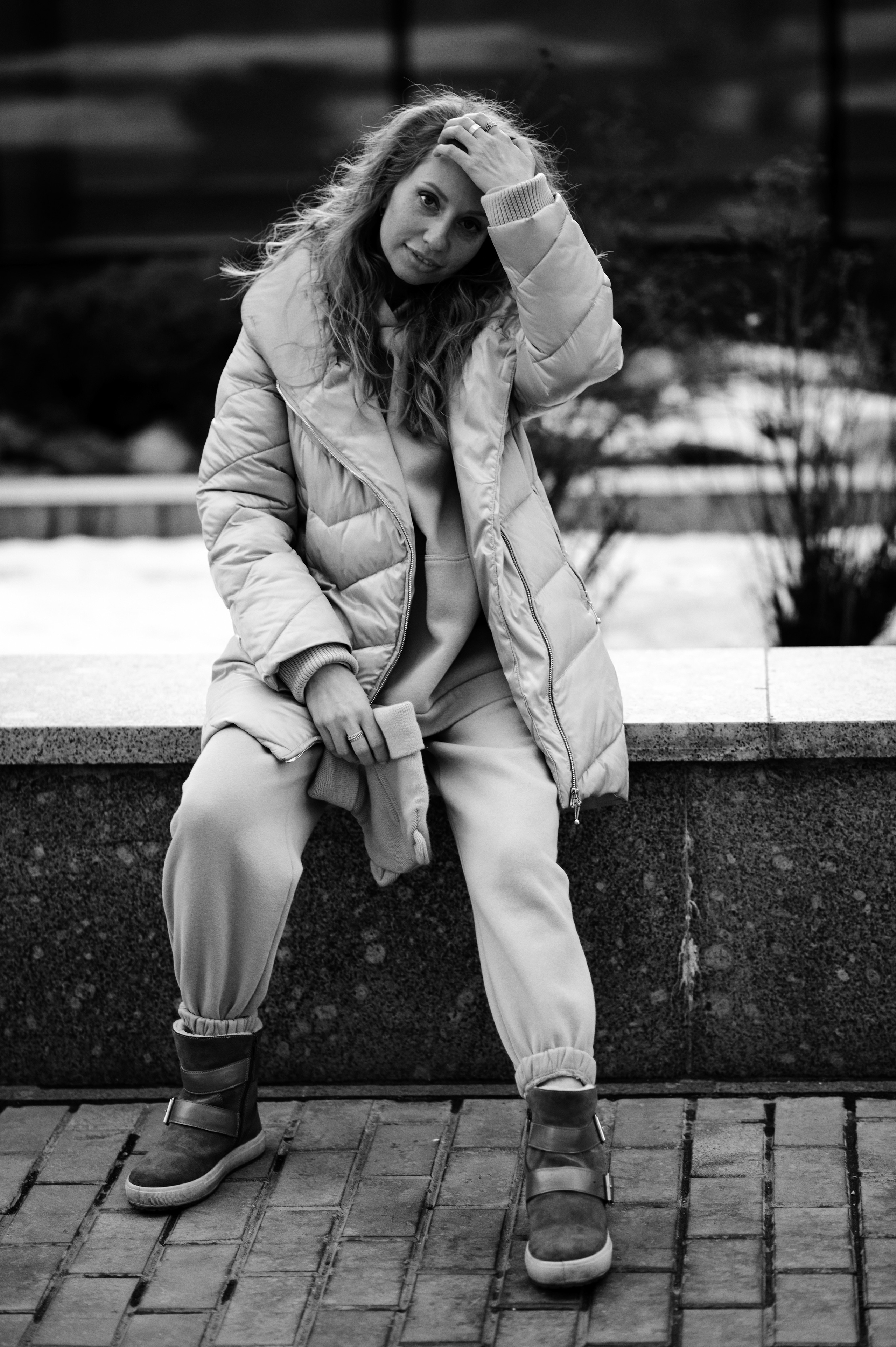 Чёрно-белый стрит для Натальи. Фотограф в Москве Михаил Елизарьев