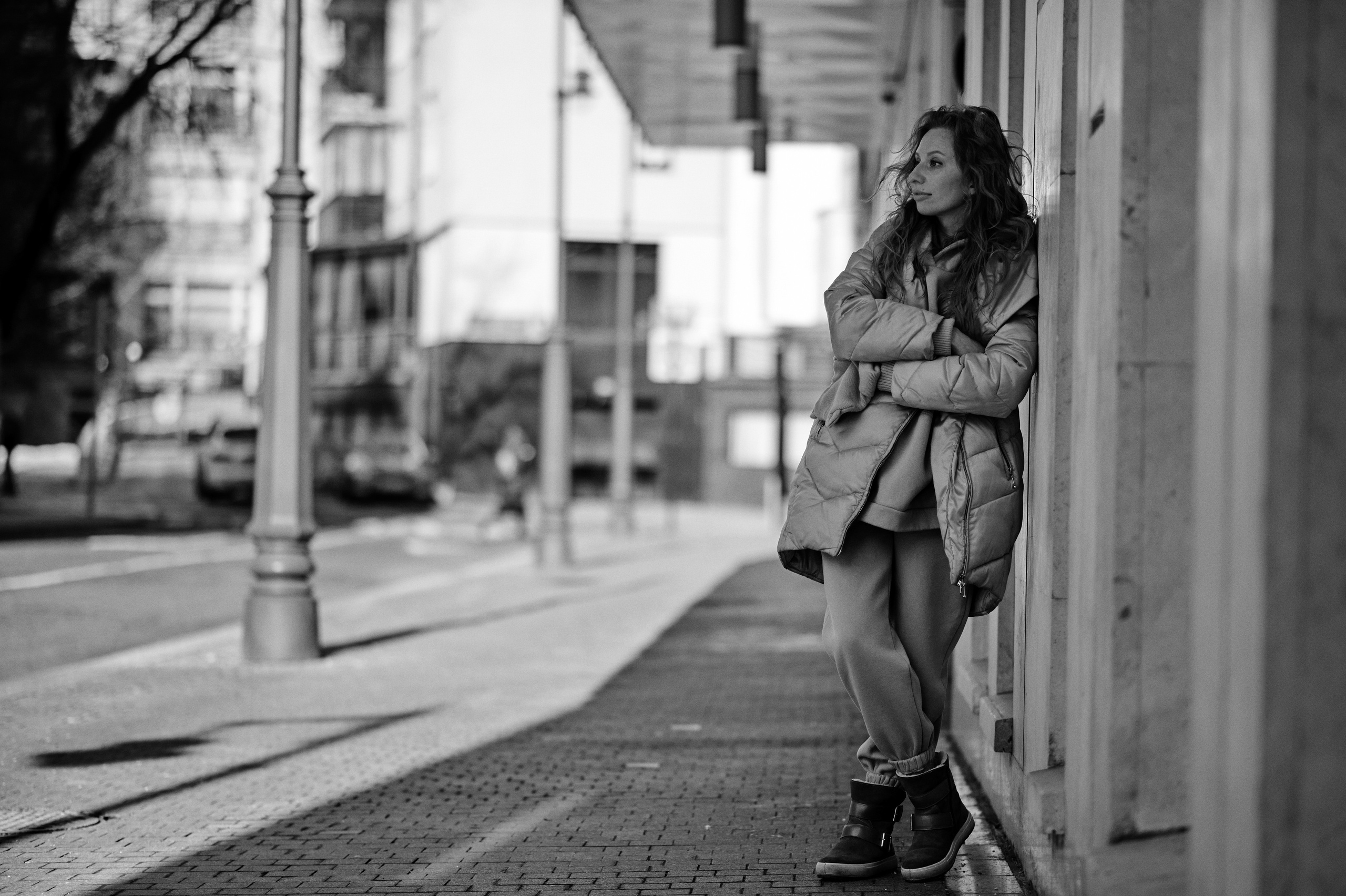 Чёрно-белый стрит для Натальи. Фотограф в Москве Михаил Елизарьев