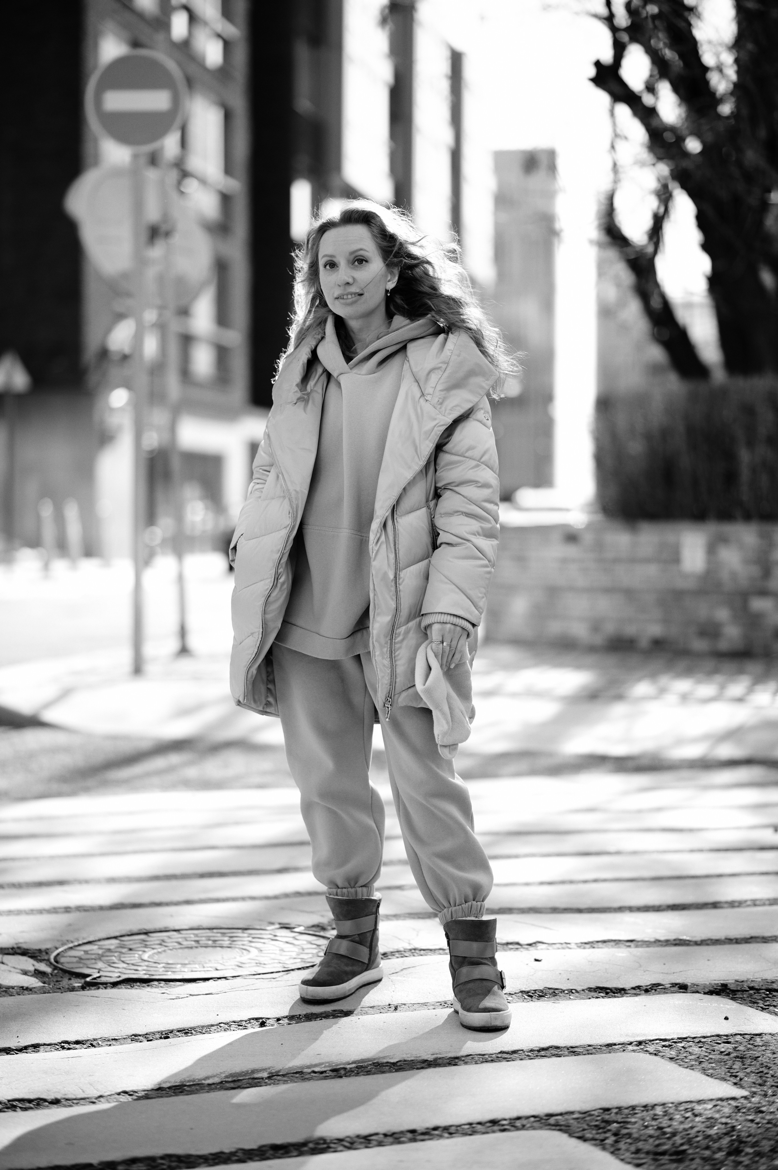 Чёрно-белый стрит для Натальи. Фотограф в Москве Михаил Елизарьев