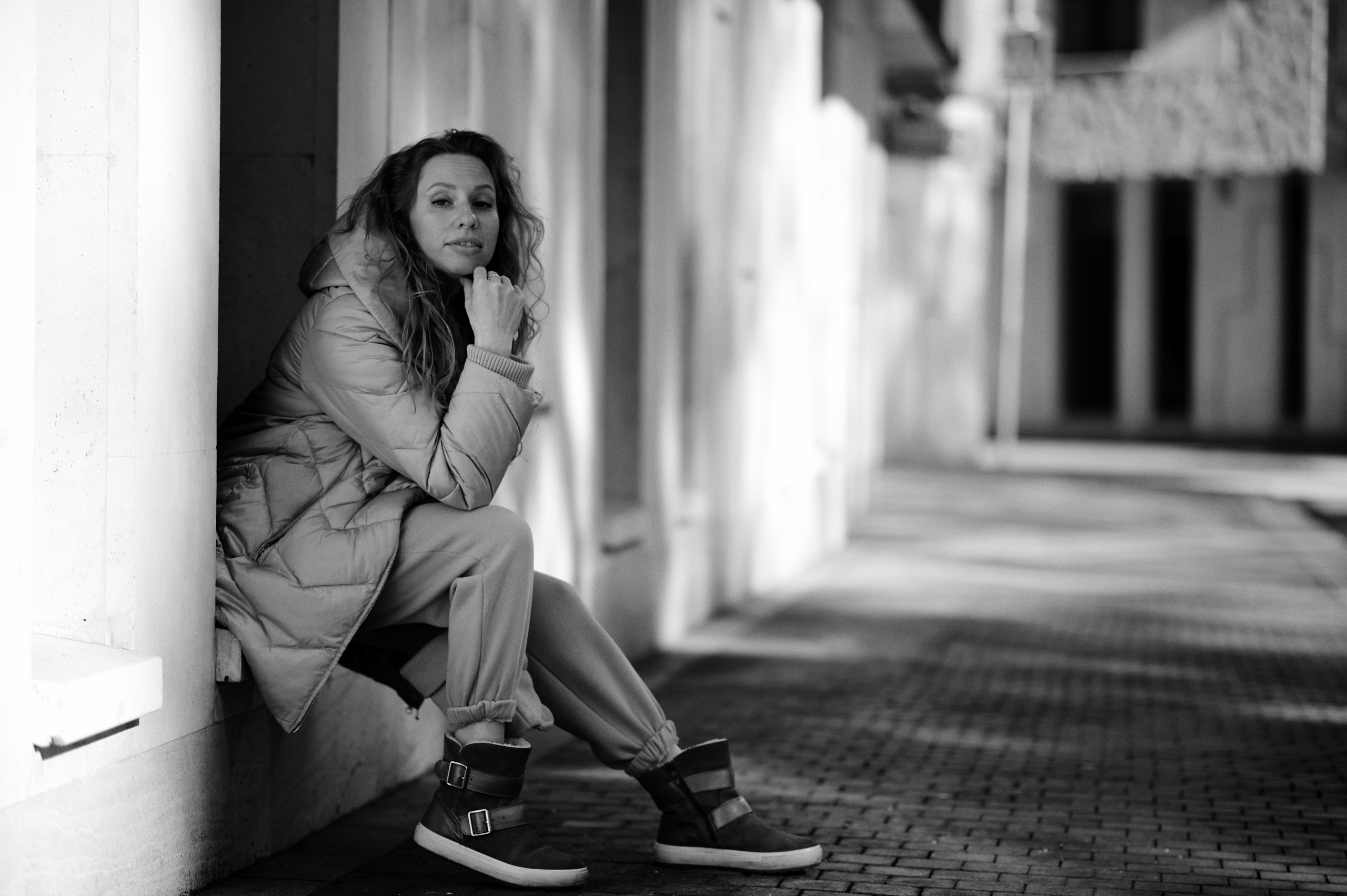 Чёрно-белый стрит для Натальи. Фотограф в Москве Михаил Елизарьев