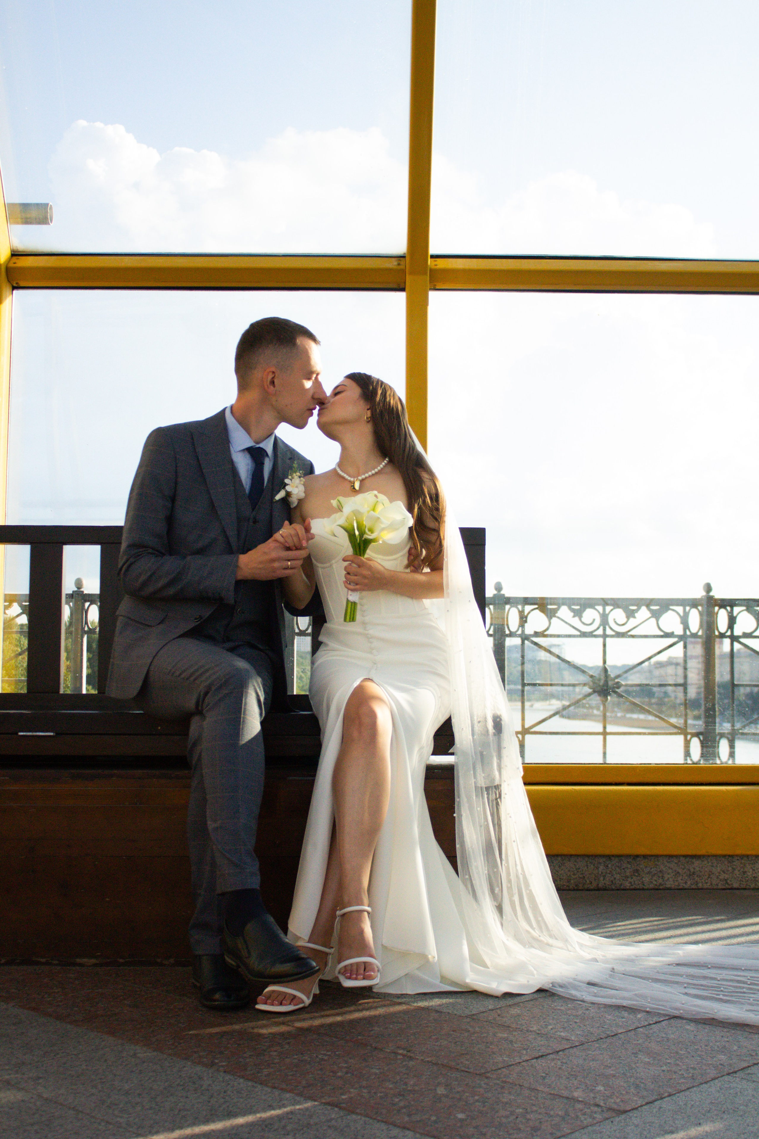 Summer wedding in the Gorky Park. Свадебный фотограф в Москве и Петербурге Анастасия Лосева