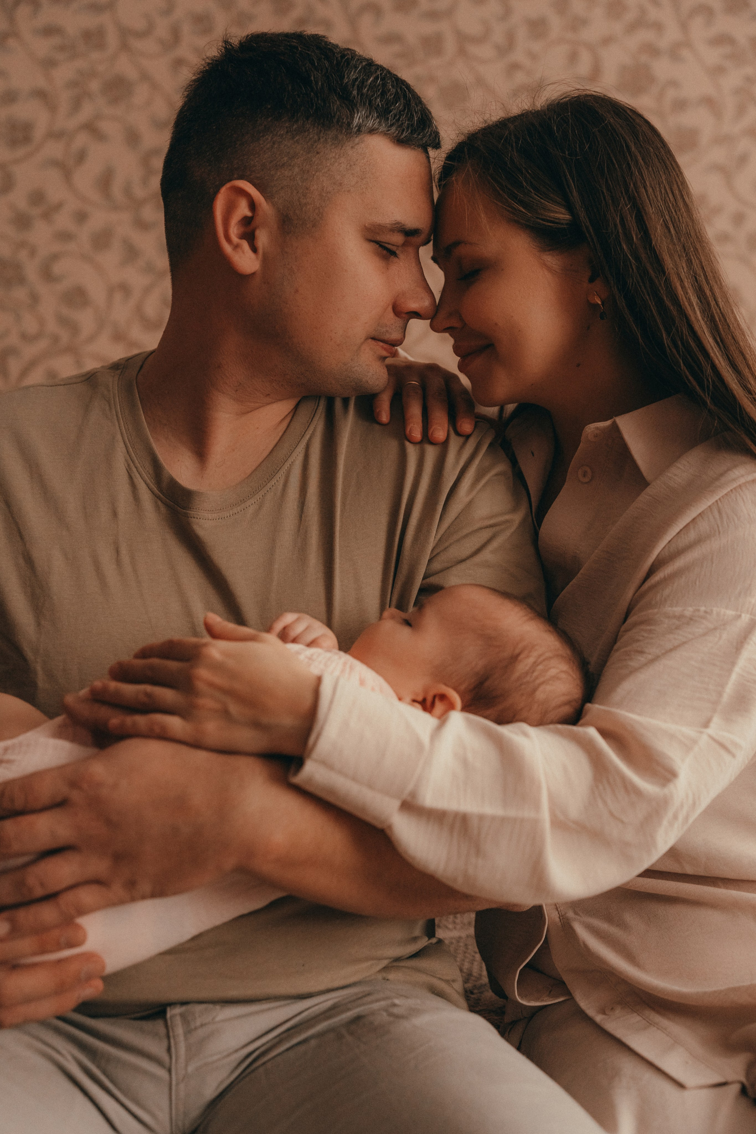 Максим, Света, Лера и Саша. Семейный фотограф • Домашние съемки в Нижнем Новгороде