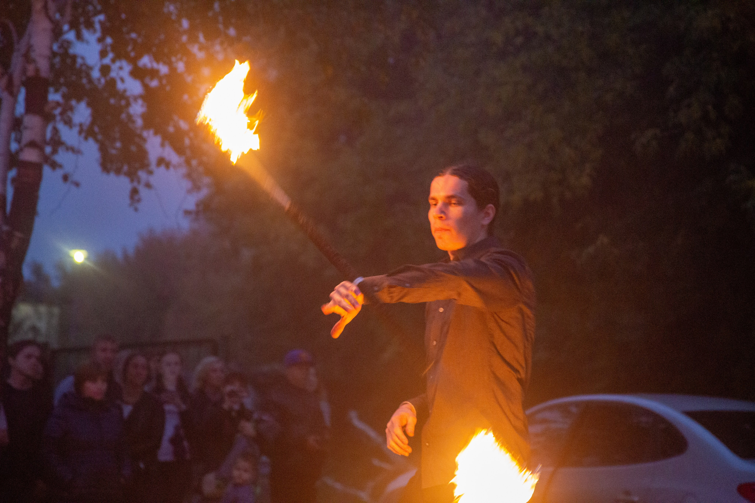 Огненное шоу в Перми. Фотограф Никита Попов. Фотограф Пермь. Фотосессия в фотостудии Перми и на свежем воздухе