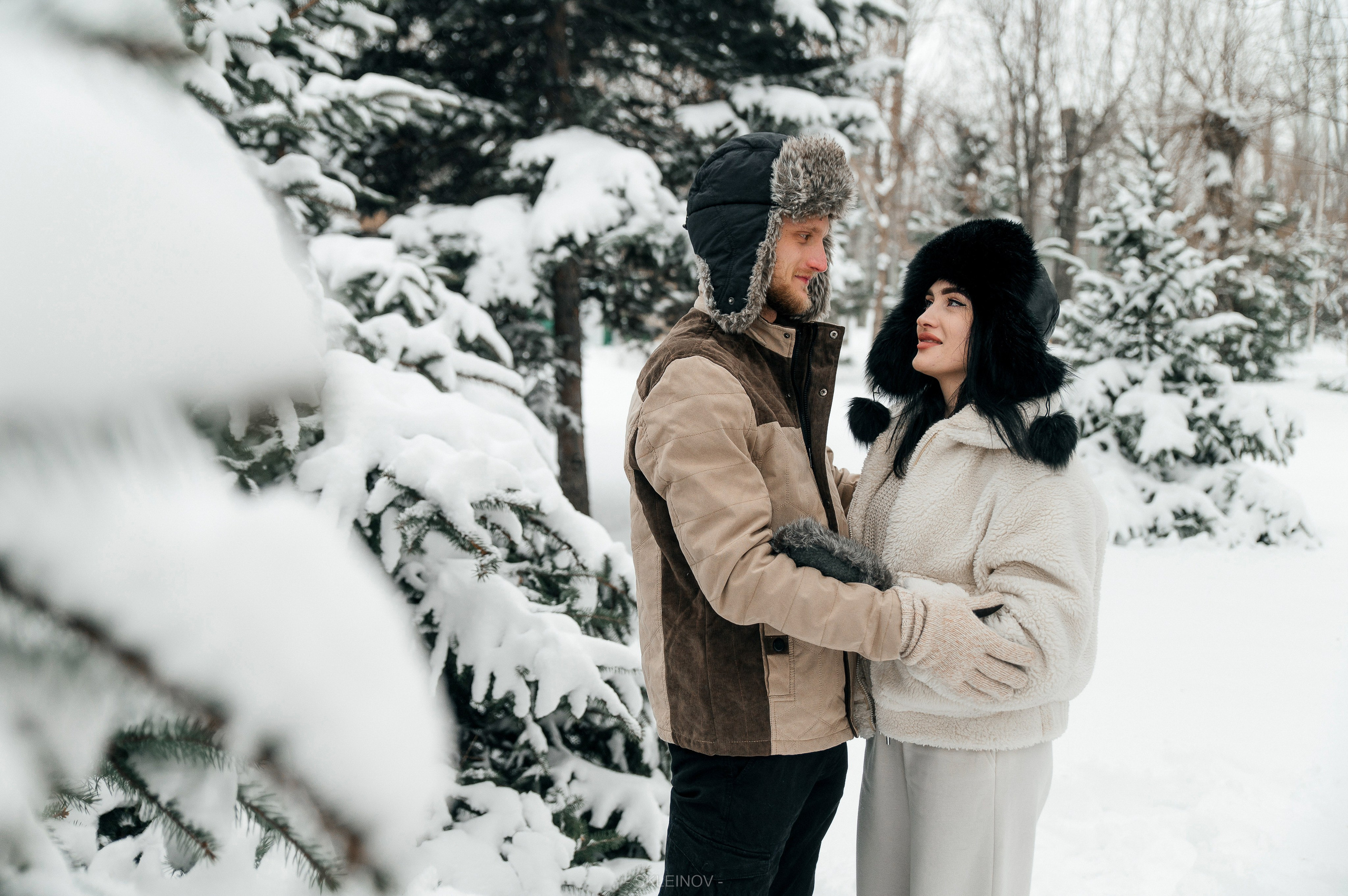 Снежная прогулка. Свадебный и travel фотограф в Волгограде, Сочи, Домбае, Европе