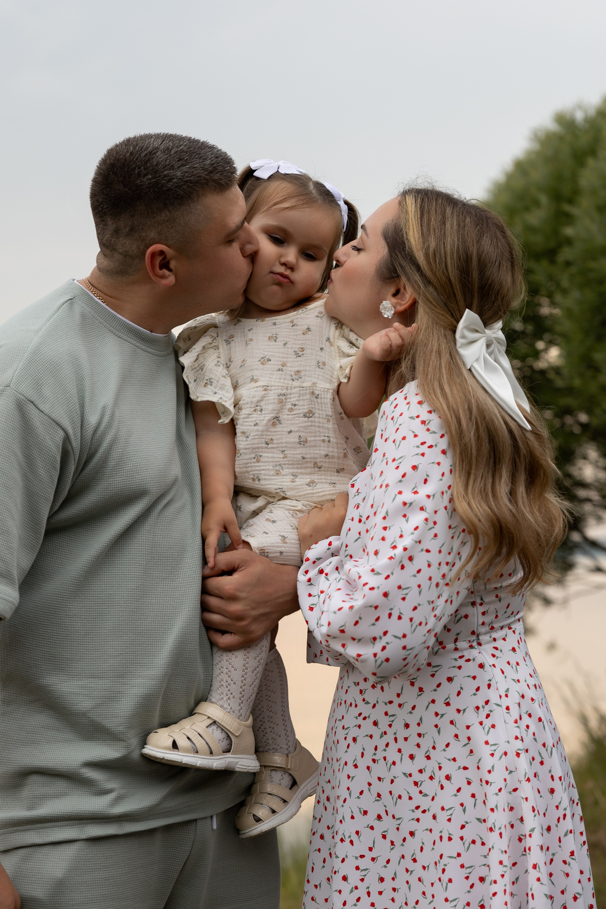 Денис, Наталья и София. Семейный и свадебный фотограф в Челябинске Мария Леонтьева