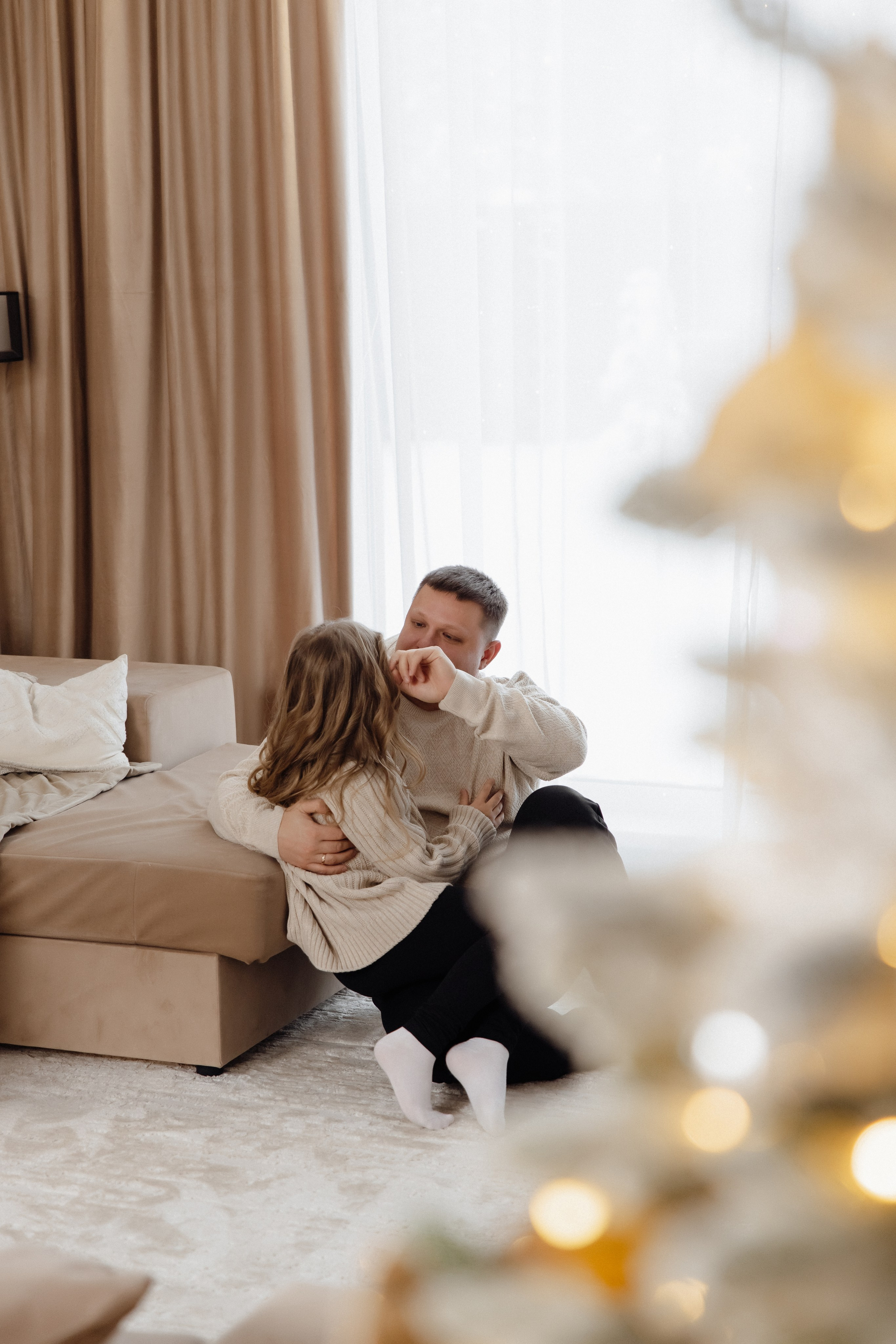 Домашняя новогодняя. Семейный и свадебный фотограф в Челябинске Мария Леонтьева