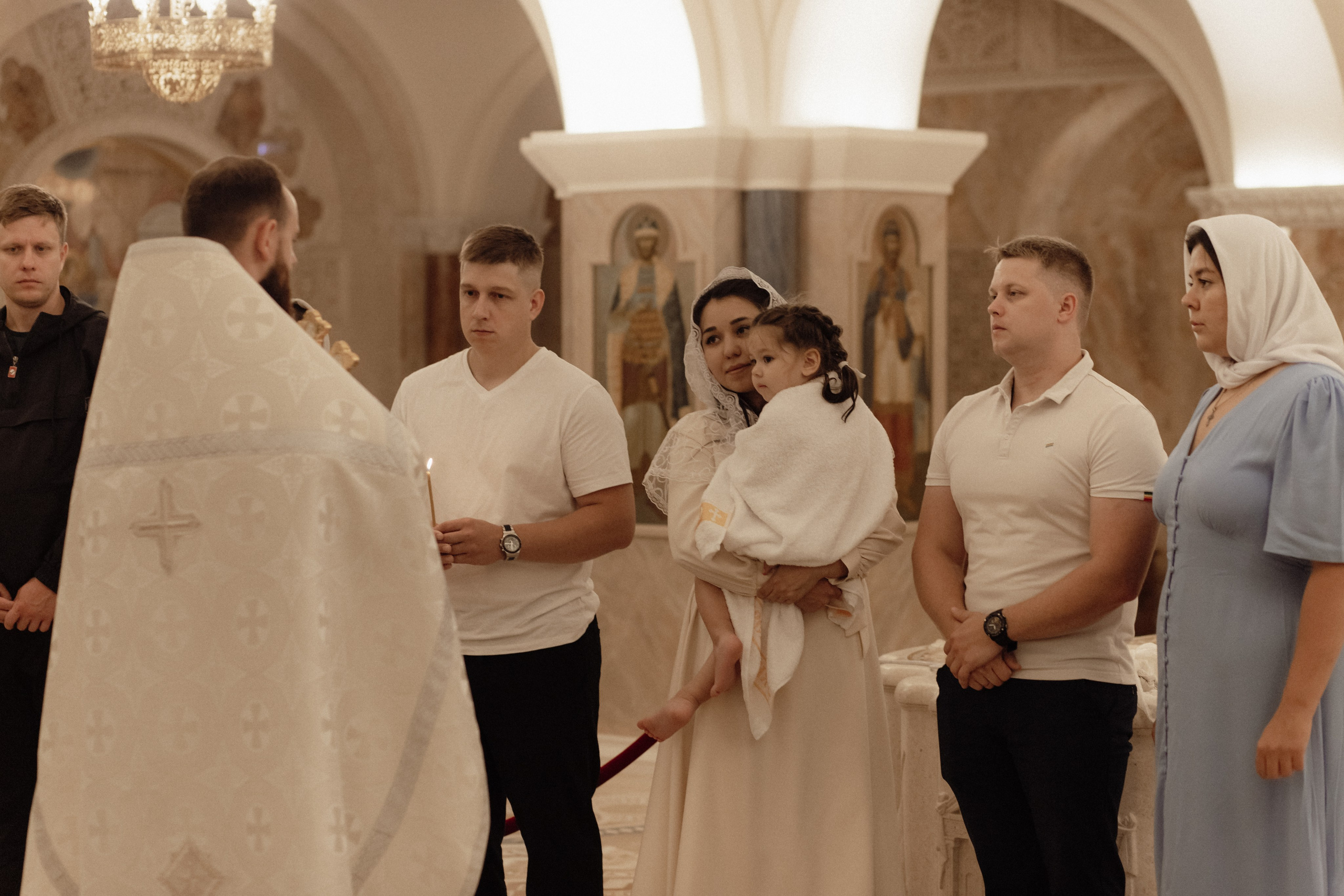 Крещение Киры. Семейный и свадебный фотограф в Челябинске Мария Леонтьева