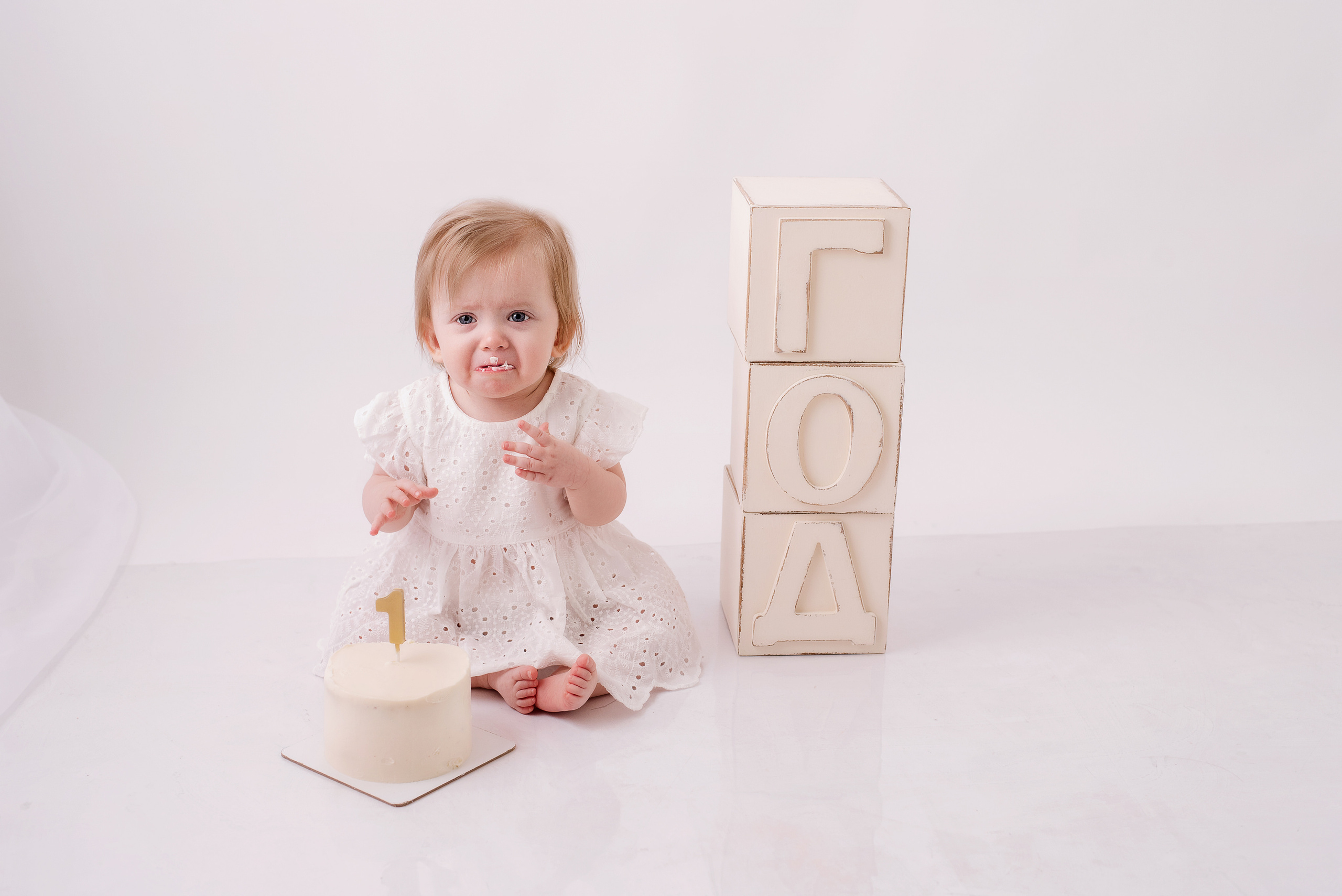 1 год Злата. Детский фотограф в Долгопрудном и Москве