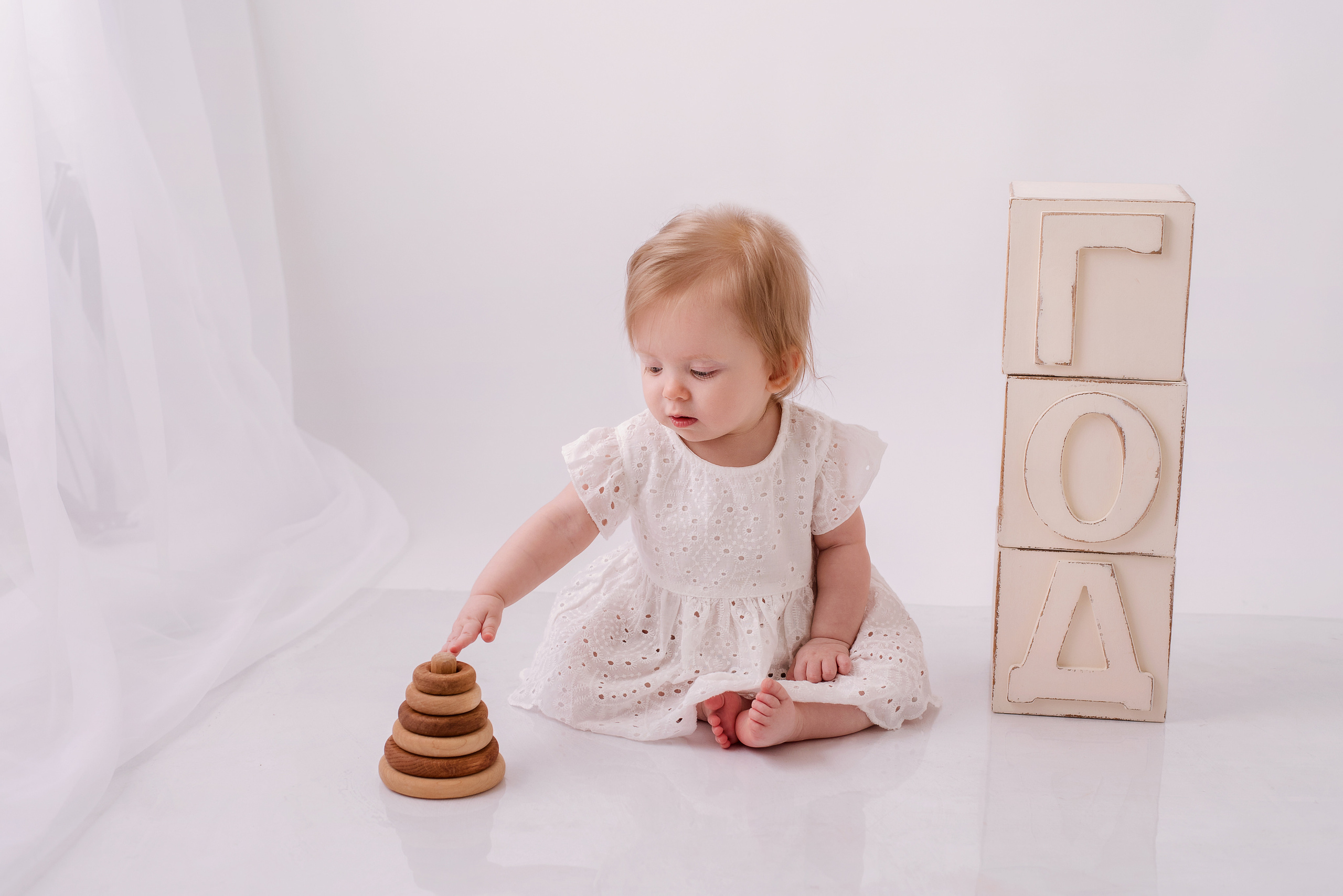 1 год Злата. Детский фотограф в Долгопрудном и Москве
