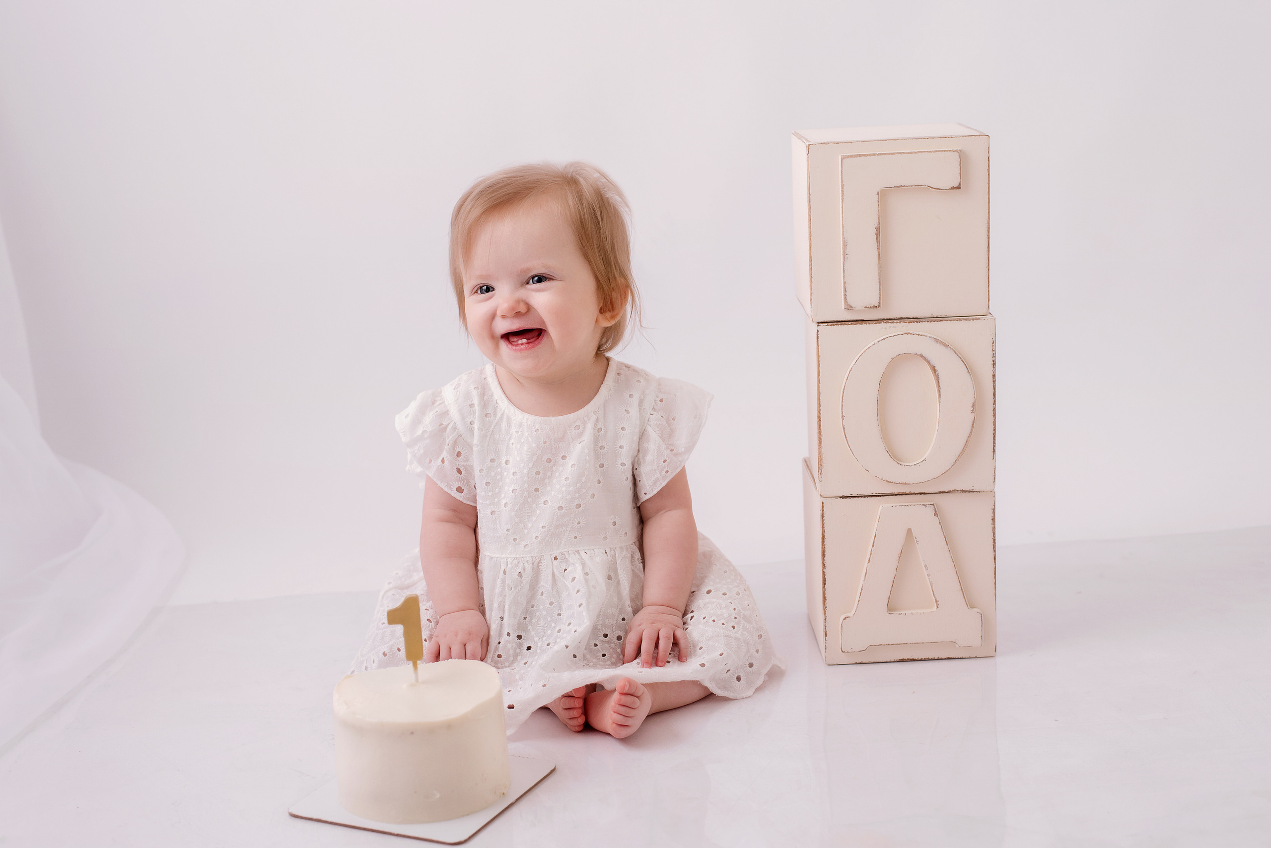 1 год Злата. Детский фотограф в Долгопрудном и Москве