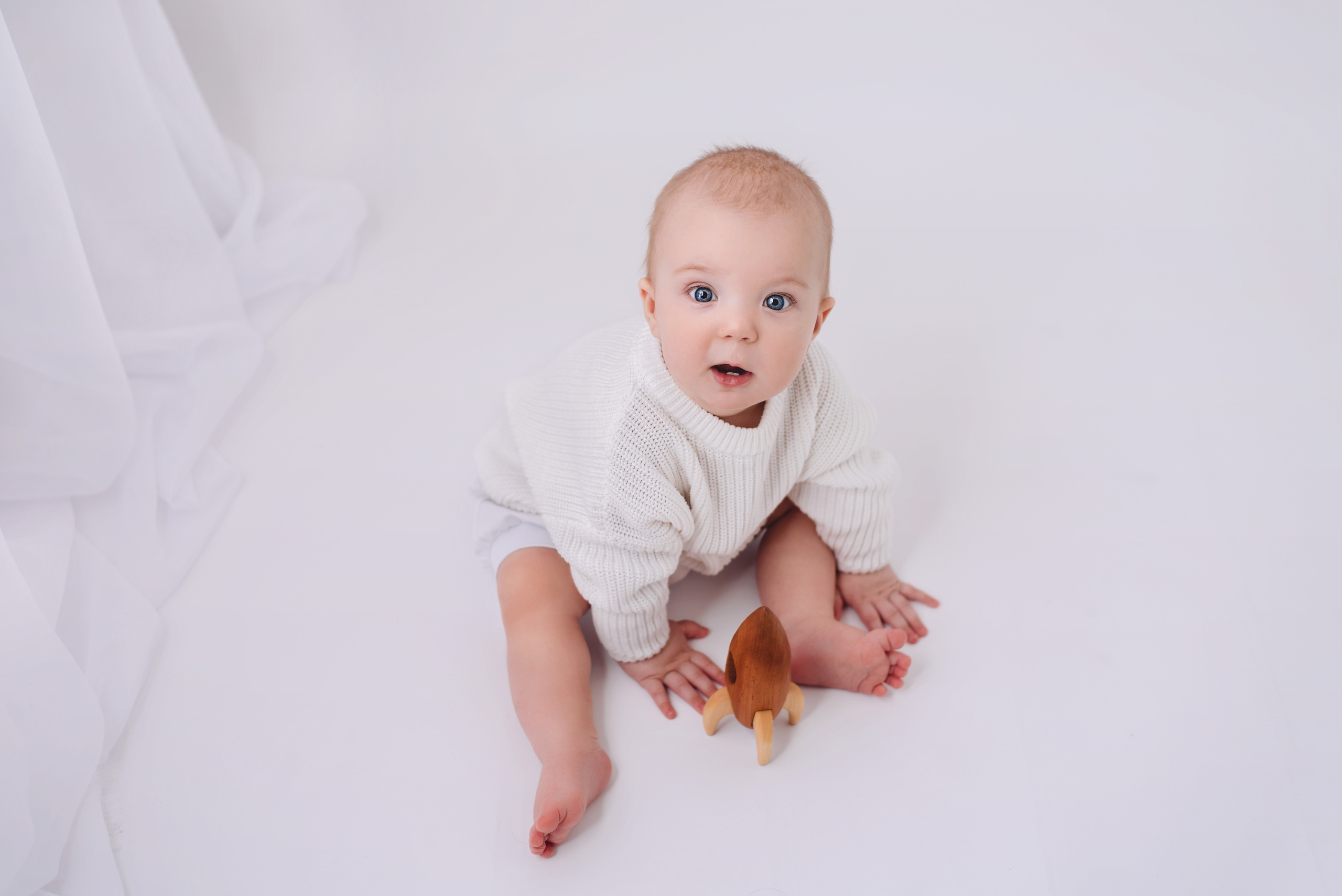 Миша 8 месяцев. Детский фотограф в Долгопрудном и Москве