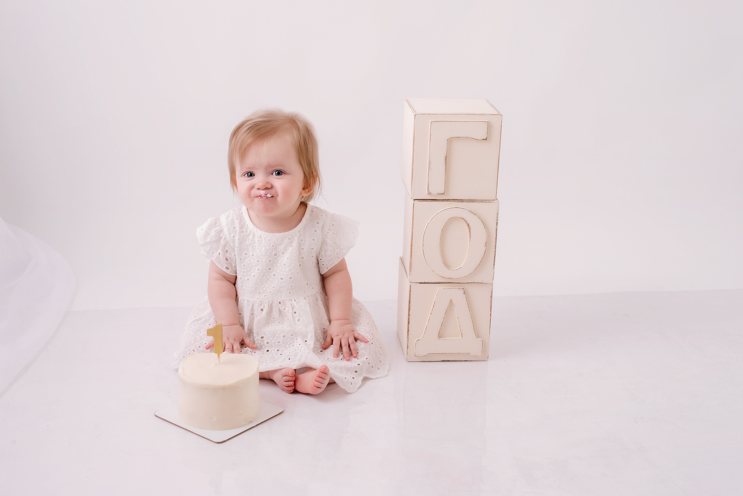 1 год Злата. Детский фотограф в Долгопрудном и Москве