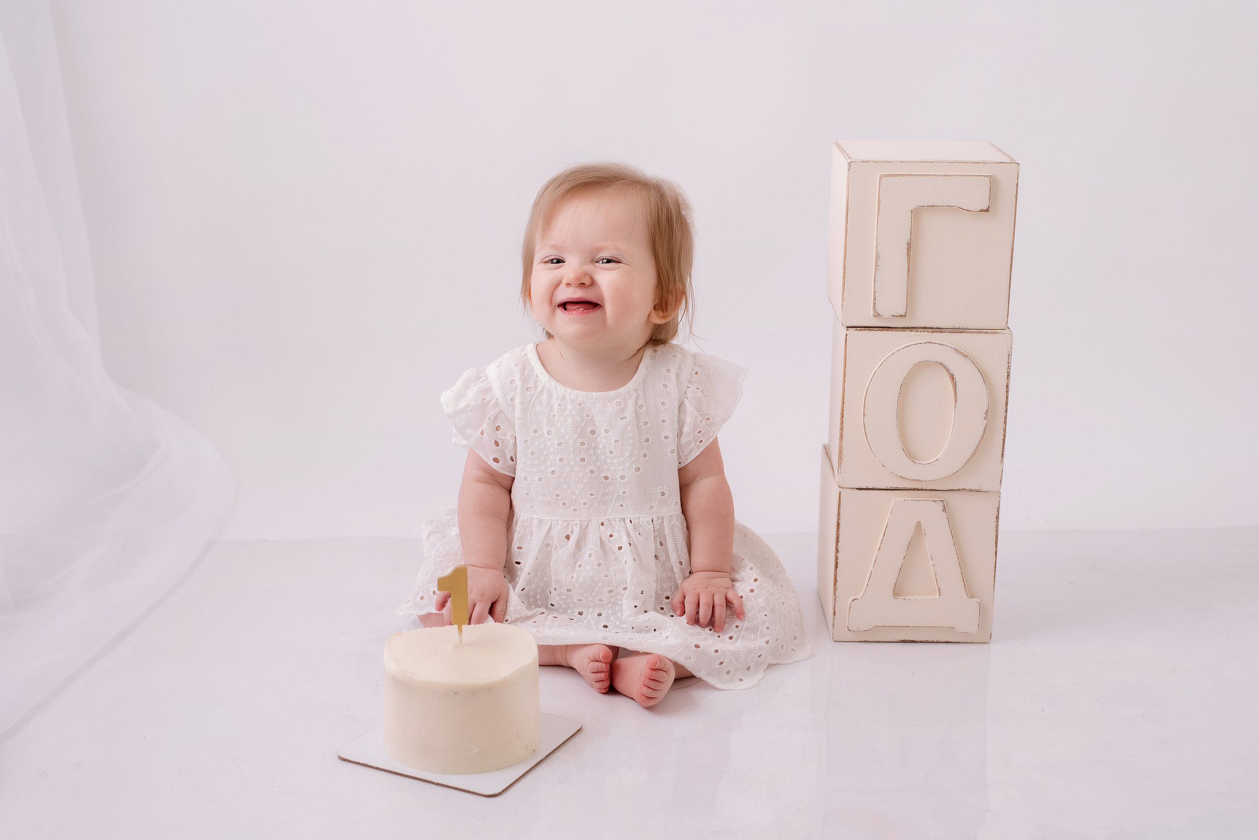 1 год Злата. Детский фотограф в Долгопрудном и Москве