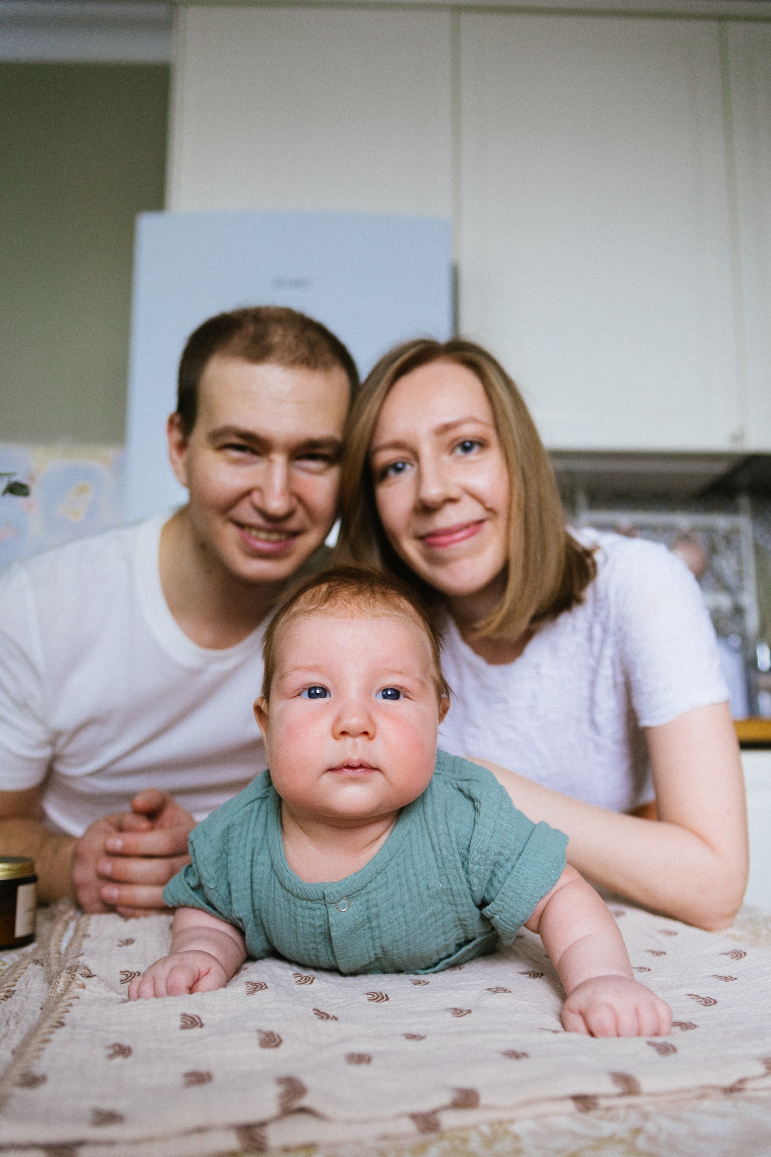 Ксюша, Сережа и Женя