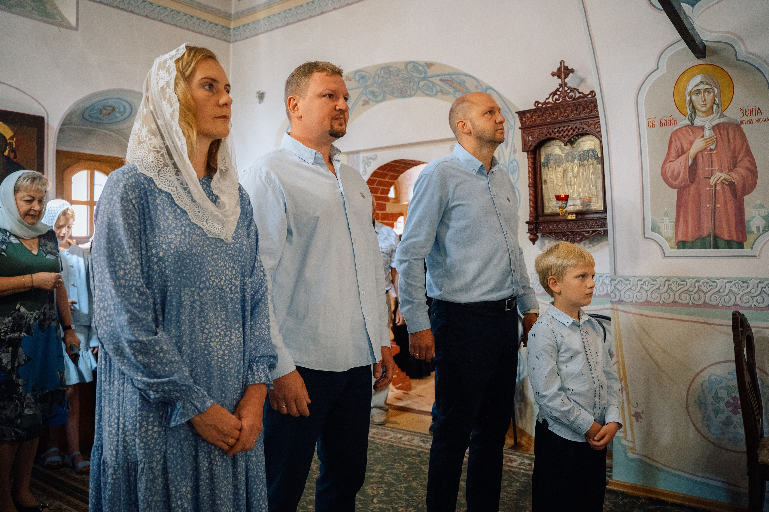 Крещение Марка. Фотограф Казакова Анастасия