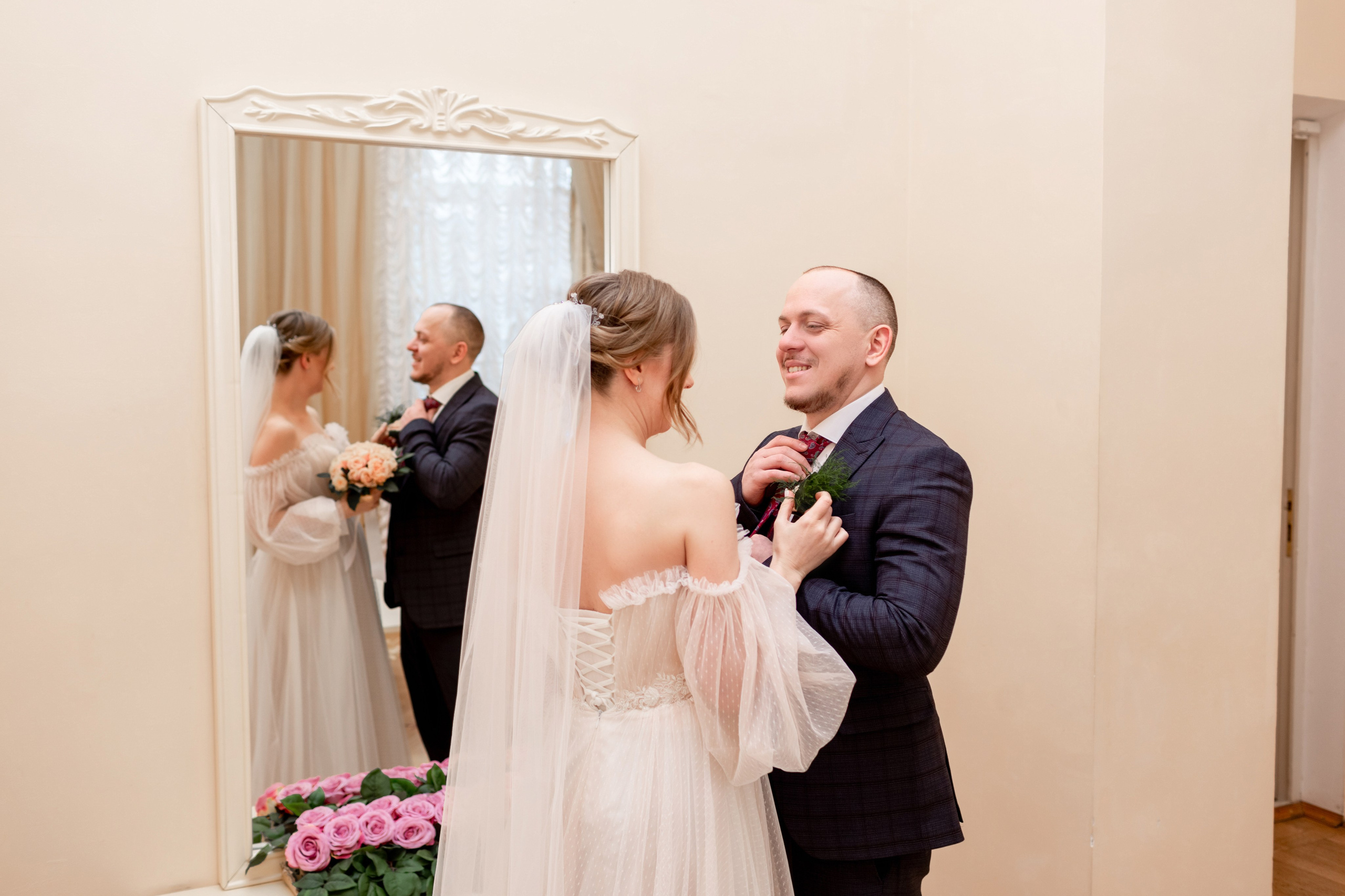 Свадебная фотосессия зимой. Свадебный фотограф Кирилл Белый