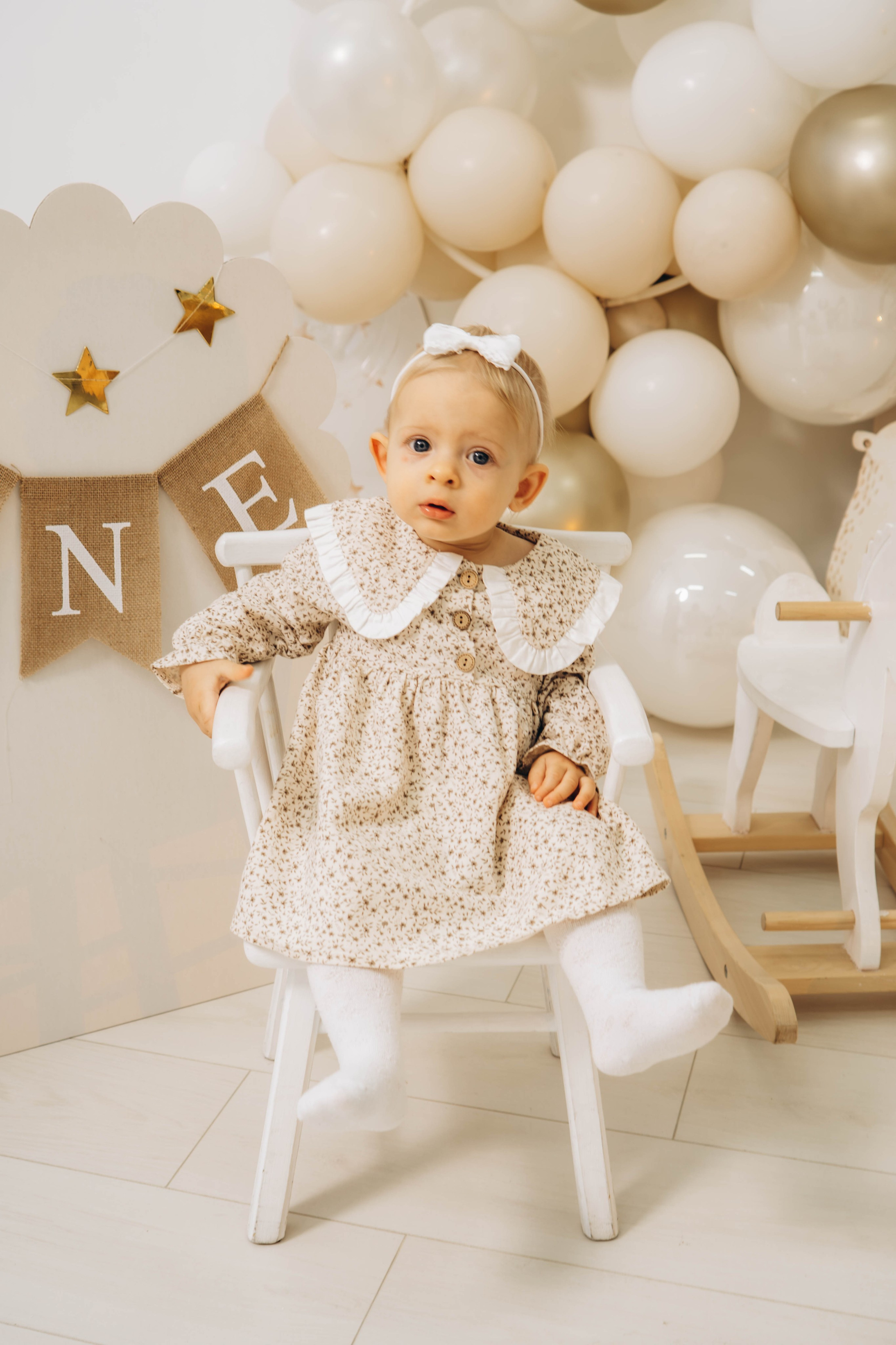 Съемка на годик малышки. Студия «LuLu». Фотограф Москва Валерия Веденина