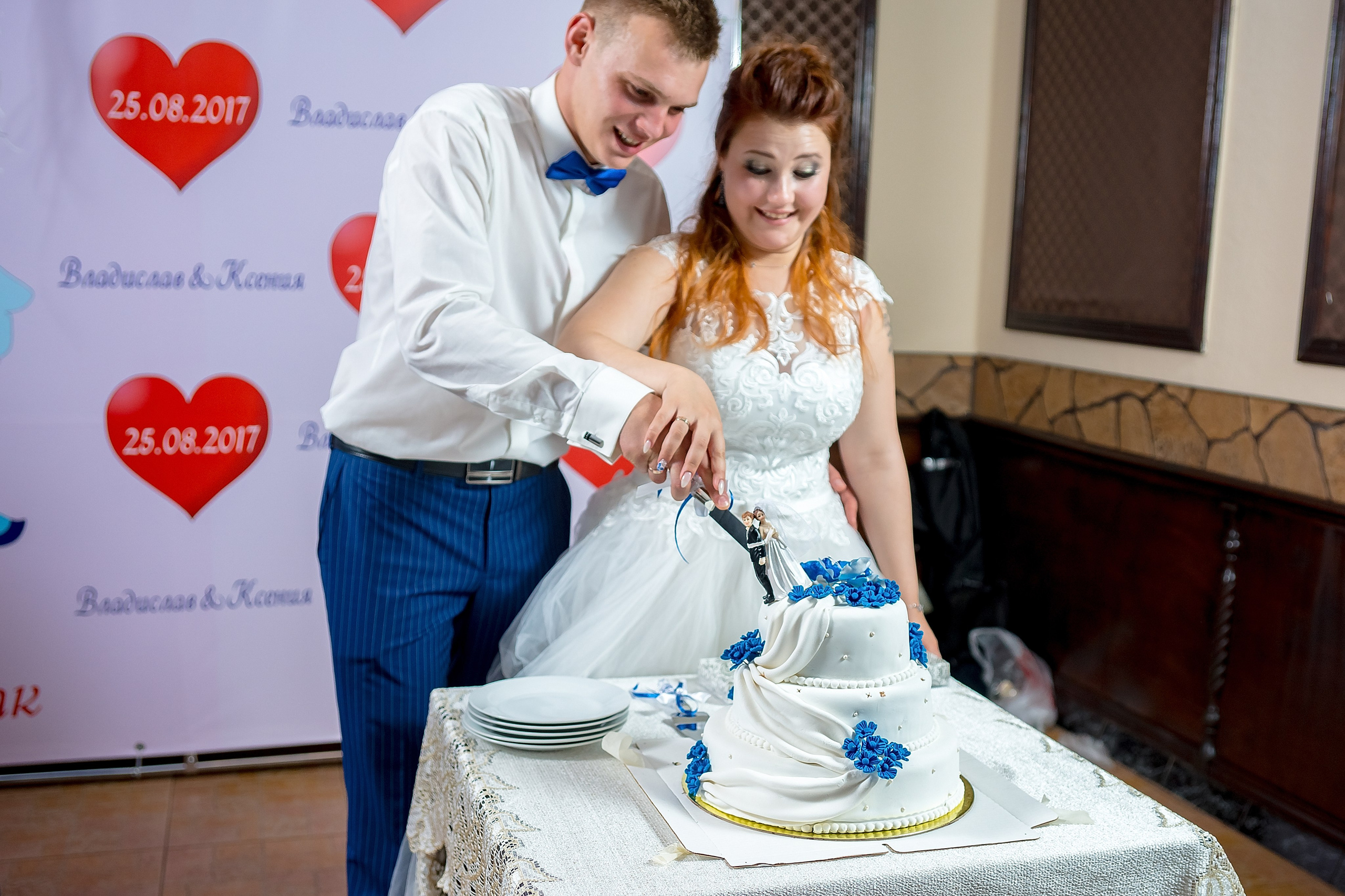 Свадьба в синем настроении. Фотограф Владимир Артамонов