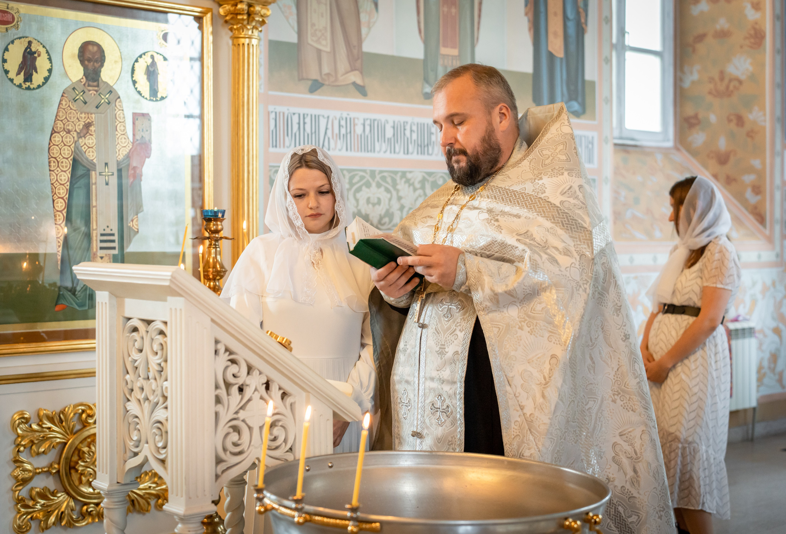 Крещение Дарьи в Успенском соборе Тульского Кремля. Фотограф на Крещение Тула и Венчание в Туле, детский и семейный фотограф